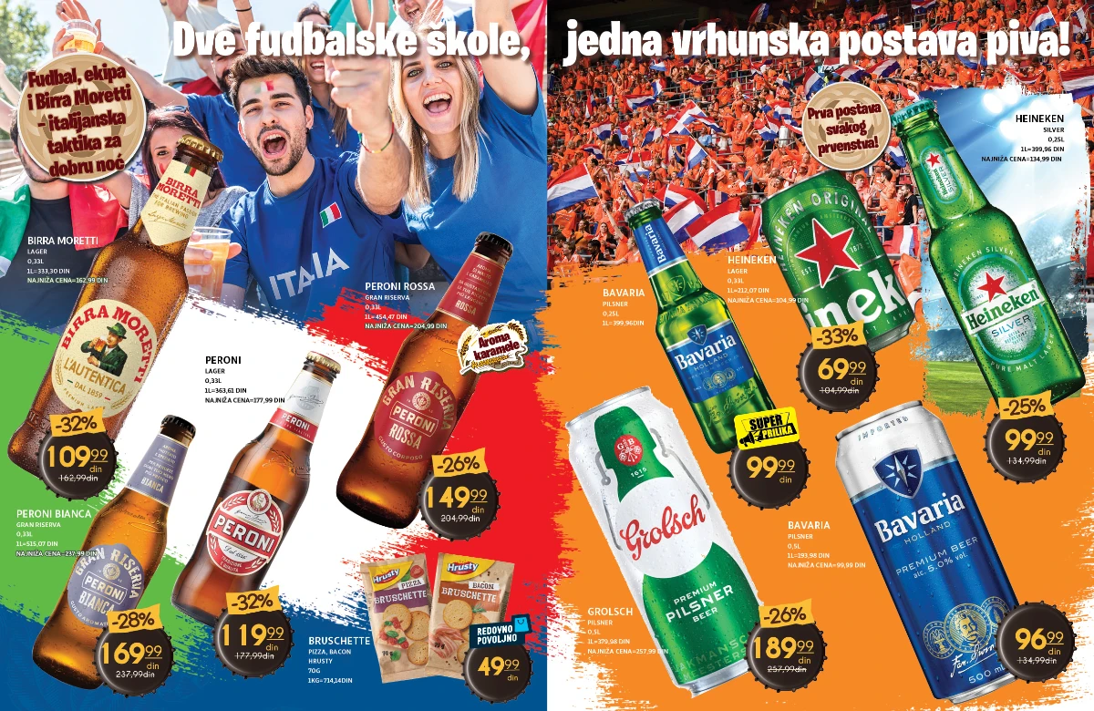 IDEA, Roda i Mercator katalog strana 6 – italijanska i holandska piva