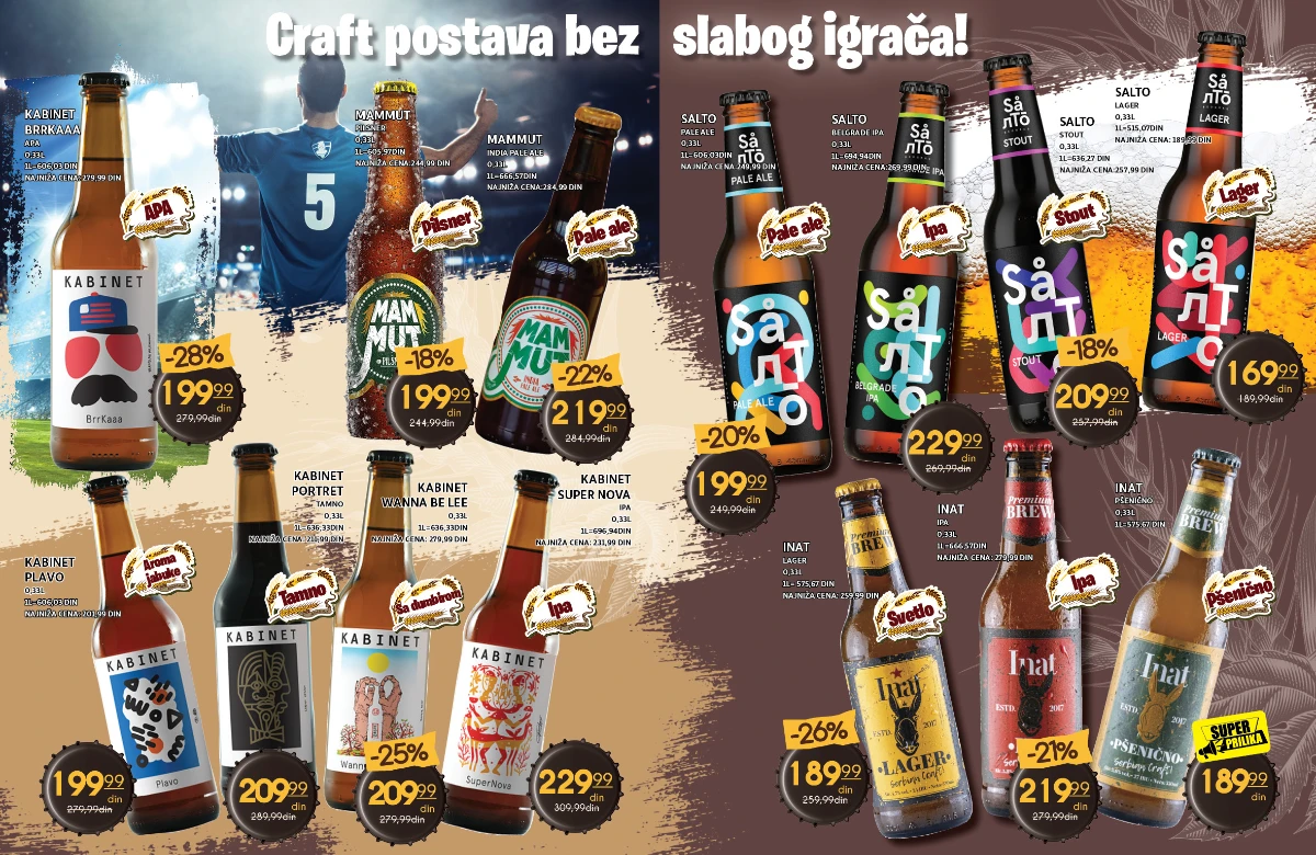 IDEA, Roda i Mercator katalog strana 9 – craft piva i specijalni ukusi