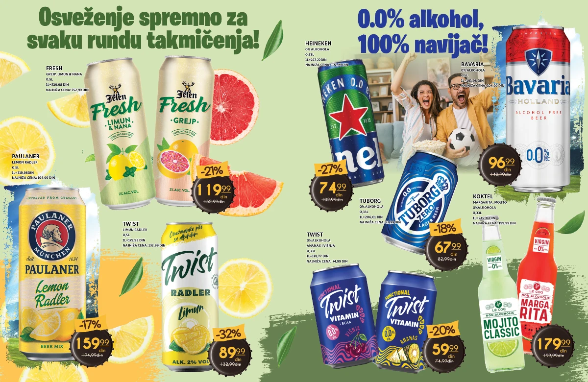 IDEA, Roda i Mercator katalog strana 10 – bezalkoholna osveženja
