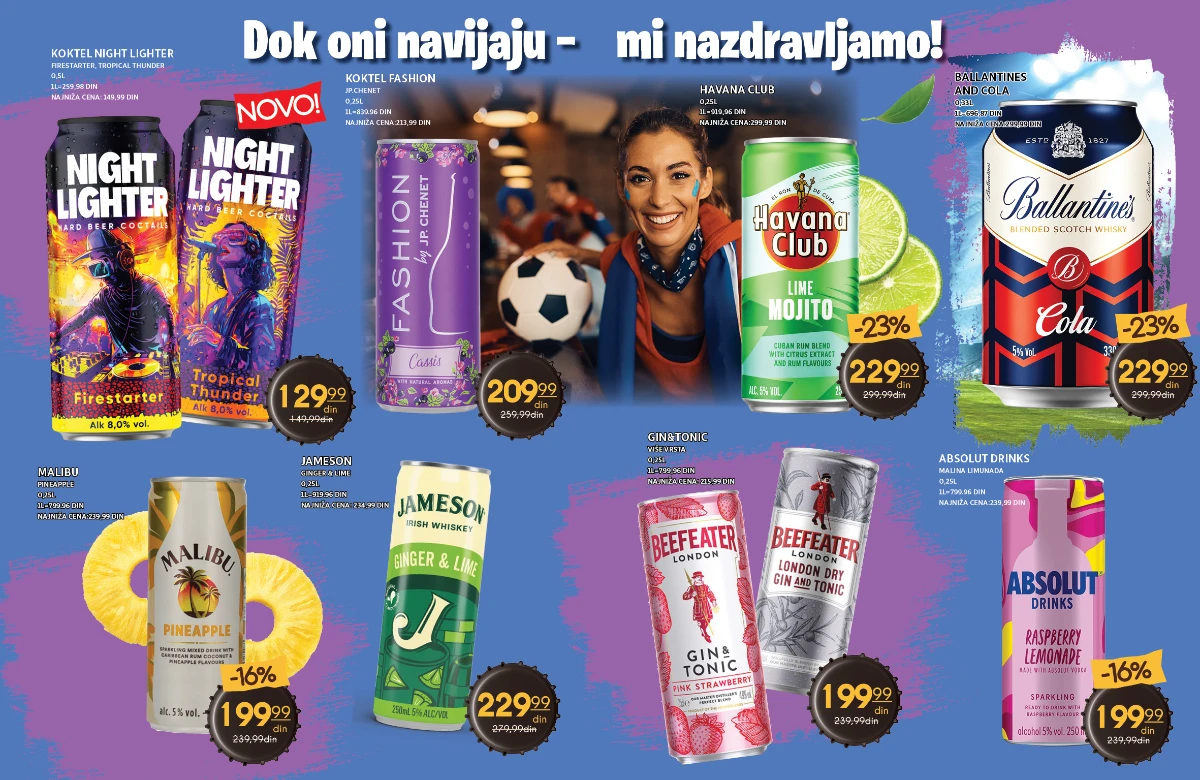 IDEA, Roda i Mercator katalog strana 11 – kokteli i miks pića