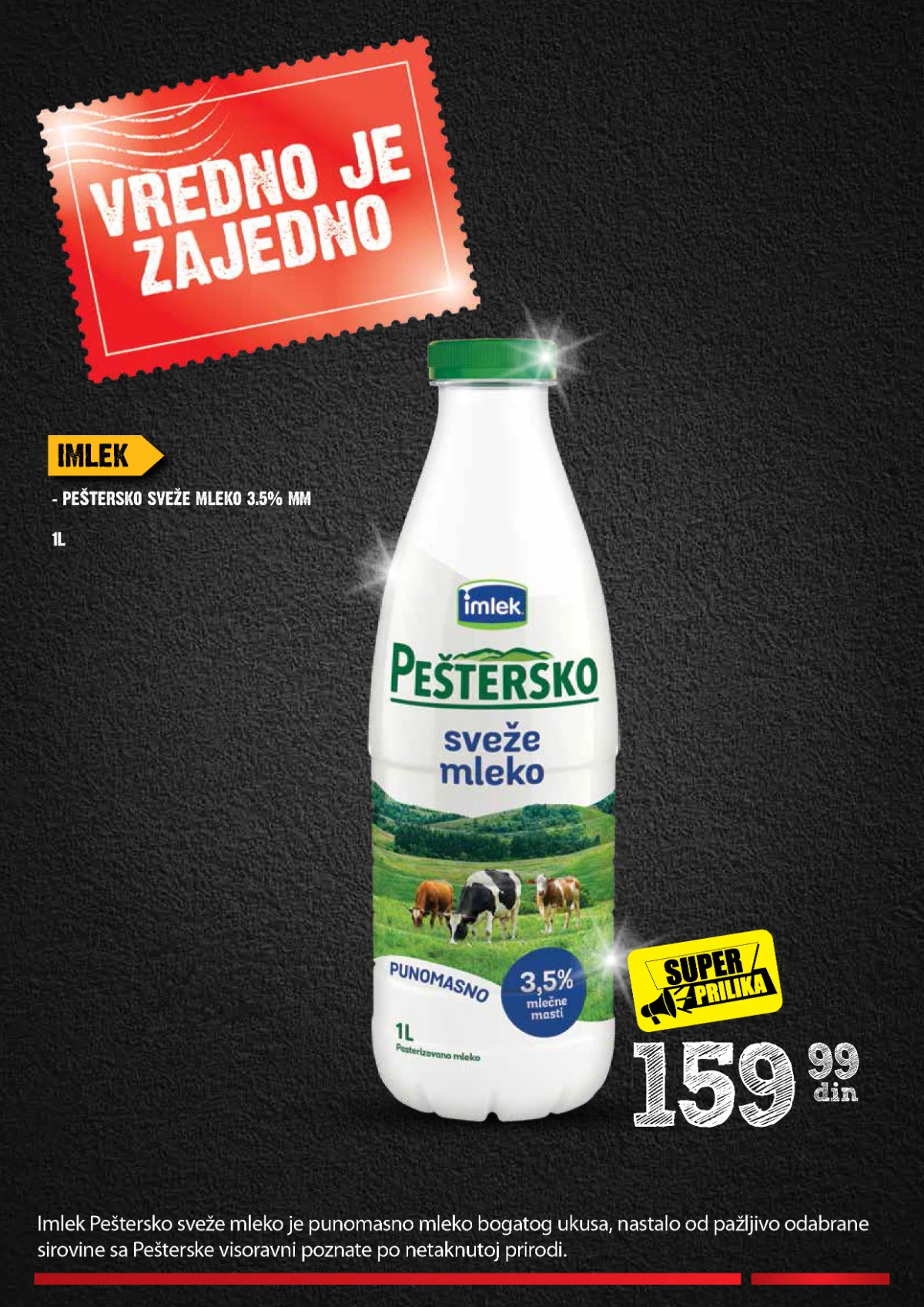 IDEA Roda Mercator katalog strana 3 – Peštersko mleko IDEA Roda Mercator akcija strana 3 – Peštersko sveže mleko 3,5% mm