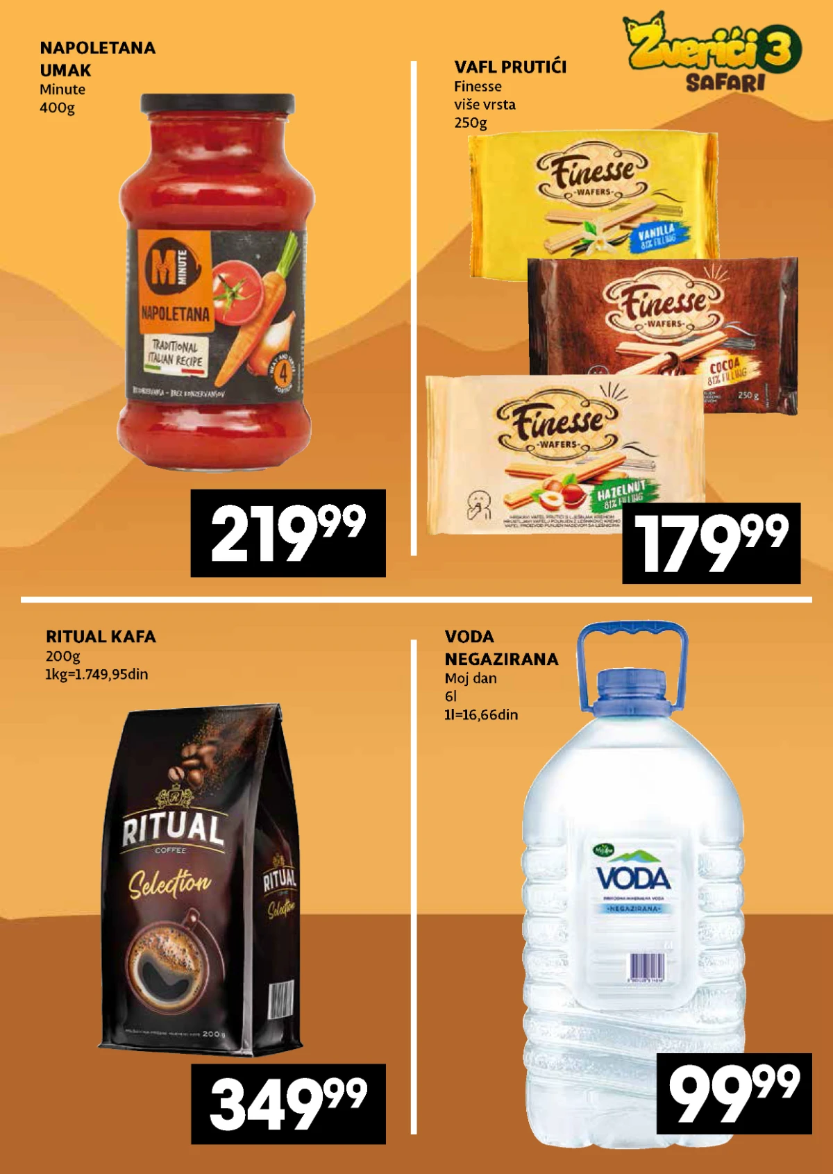 IDEA Roda Mercator Zverići 3 Safari akcija Finesse krem i Hrusty čips strana 7
