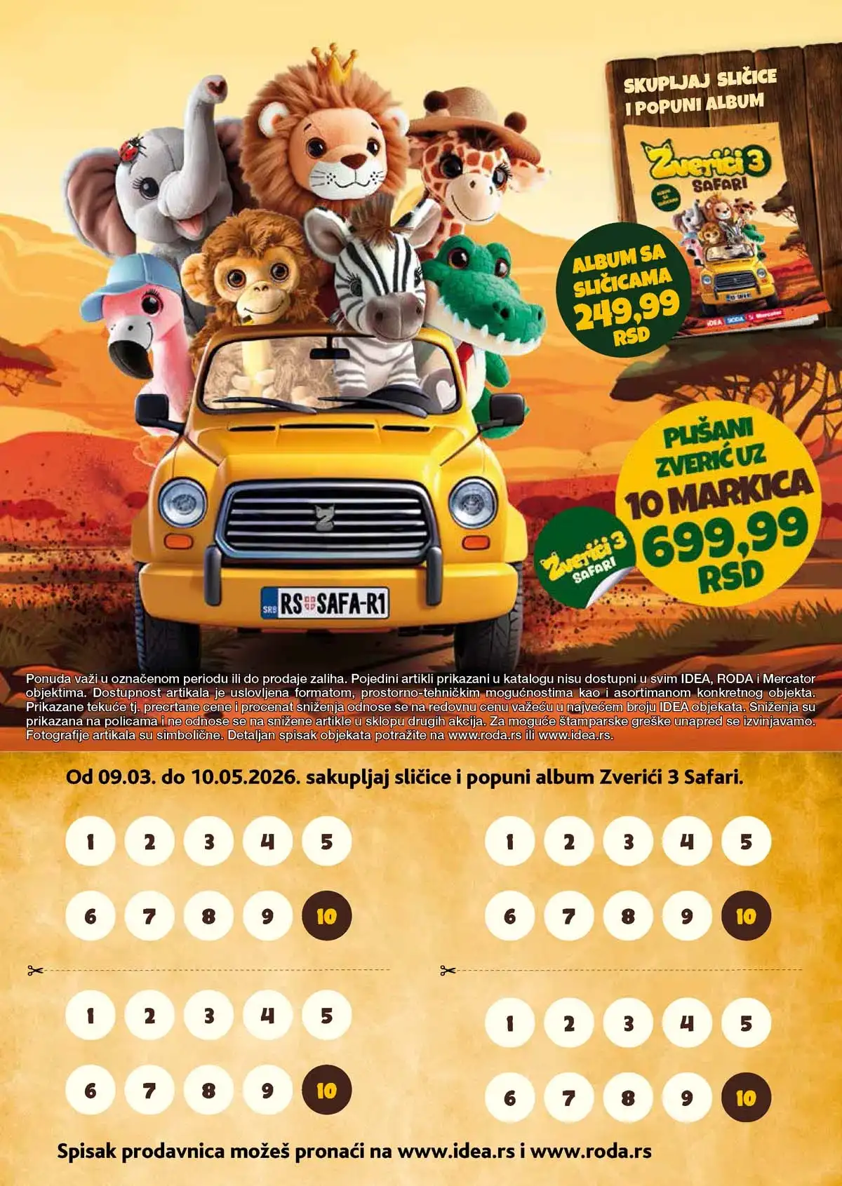 IDEA Roda Mercator katalog Zverići Priče iz divljine akcija do 10.05.2026 strana 16