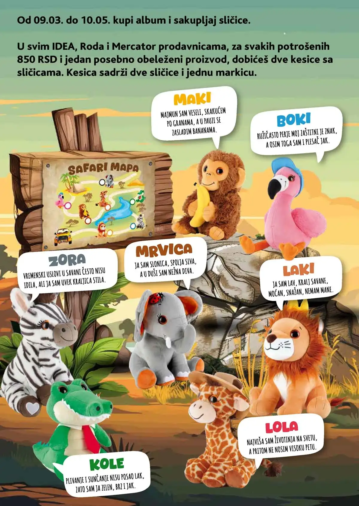 IDEA Roda Mercator katalog Zverići Priče iz divljine akcija do 19.04.2026 strana 2
