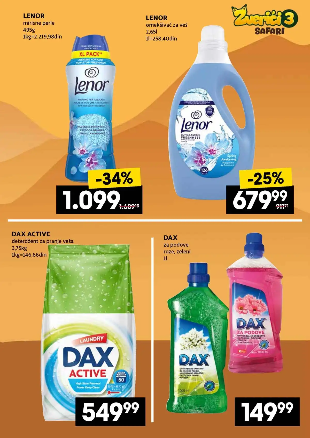 IDEA Roda Mercator katalog Zverići Priče iz divljine akcija do 19.04.2026 strana 15