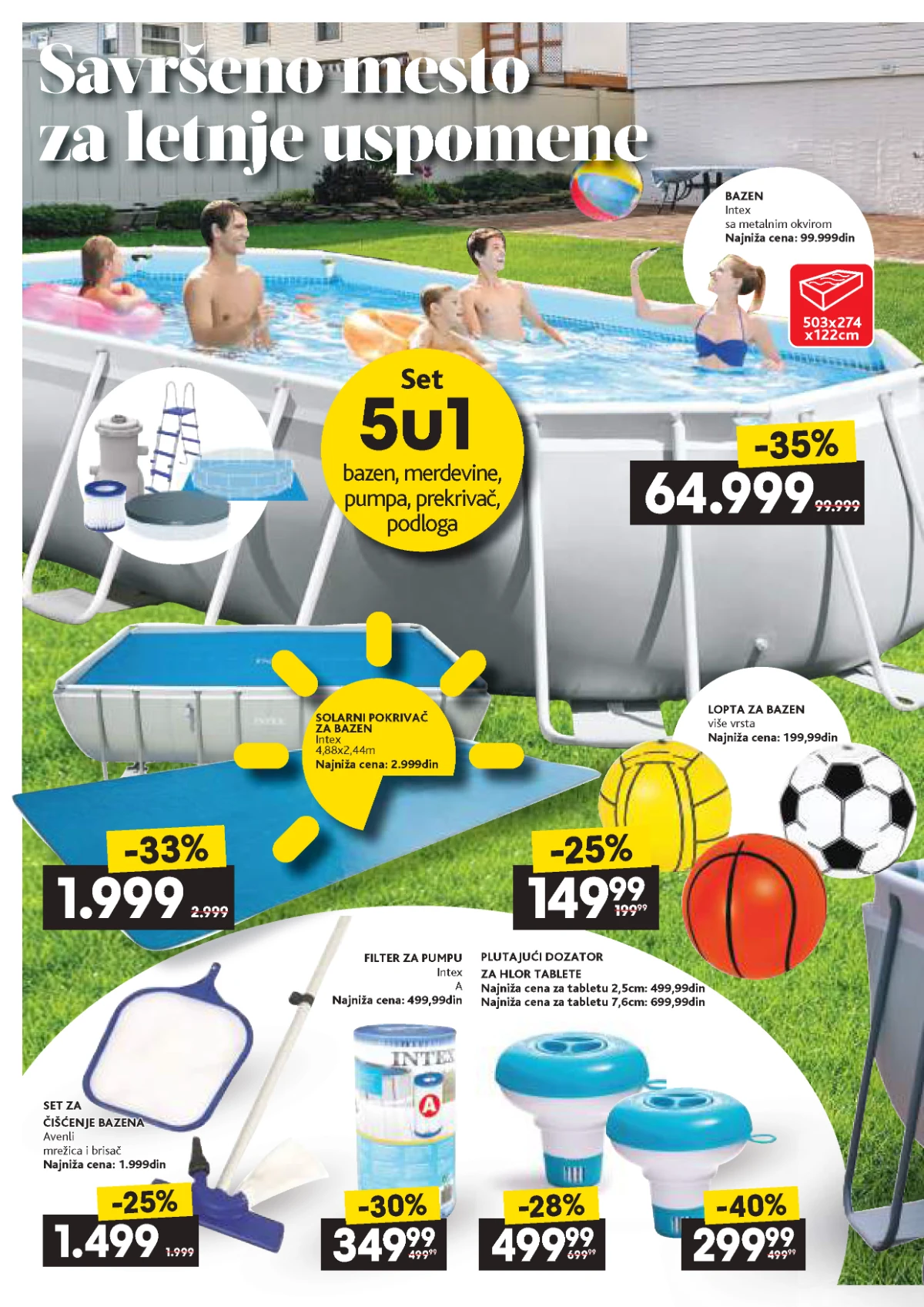 IDEA i RODA katalog strana 2 – bazeni, solarni pokrivači, filteri i oprema za održavanje