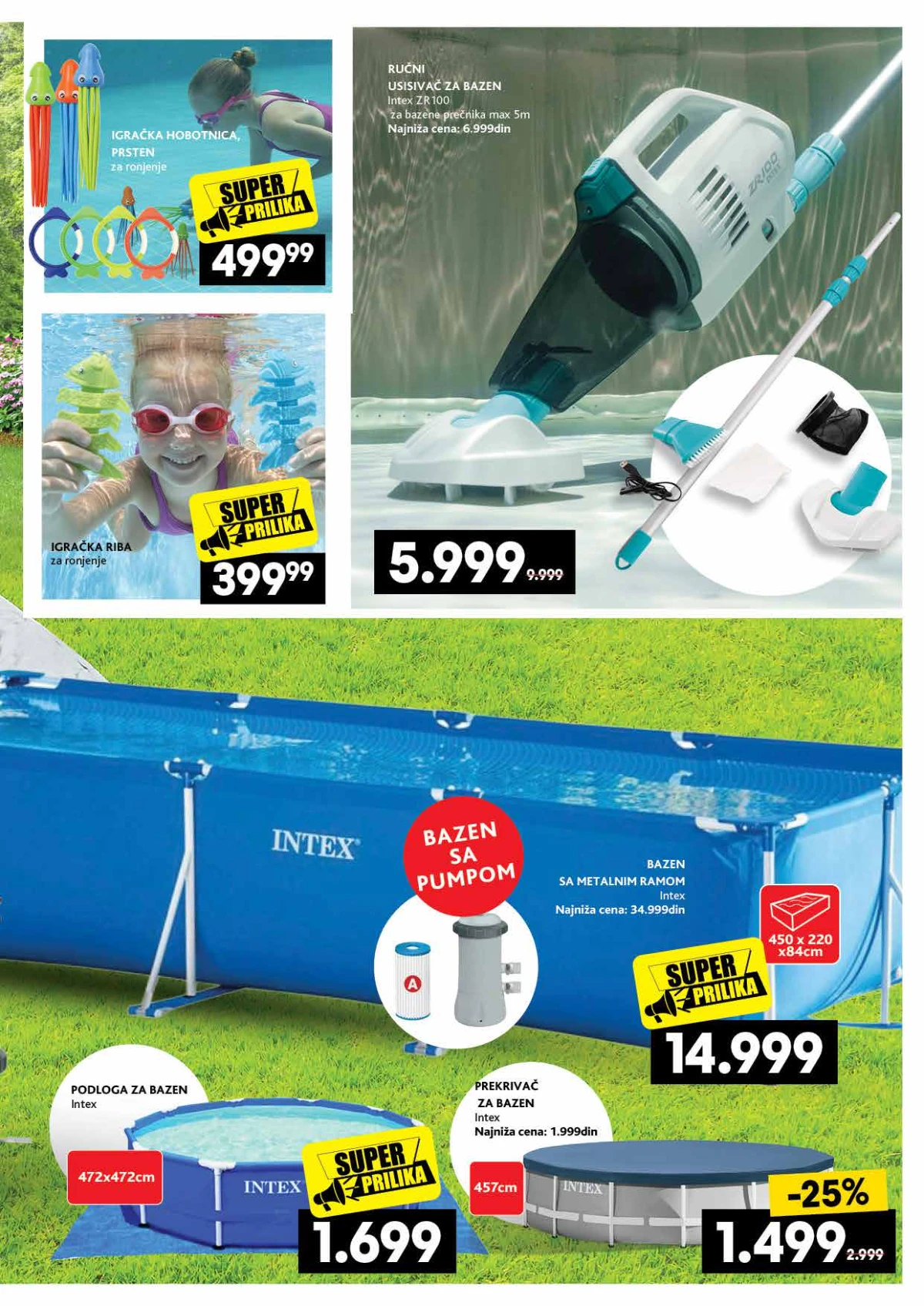 IDEA i RODA letnji katalog strana 5 – oprema za čišćenje, bazeni i dodaci