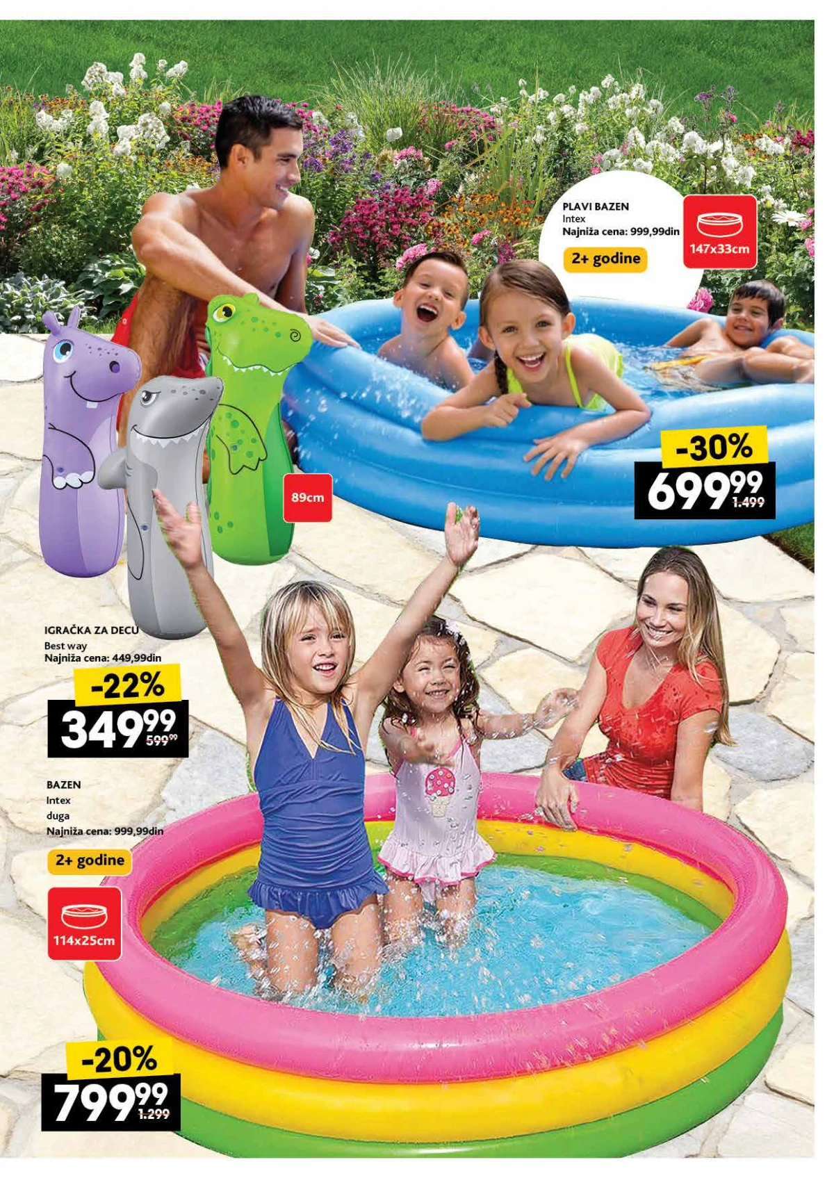 IDEA i RODA letnji katalog strana 13 – dečji bazeni i letnji rekviziti