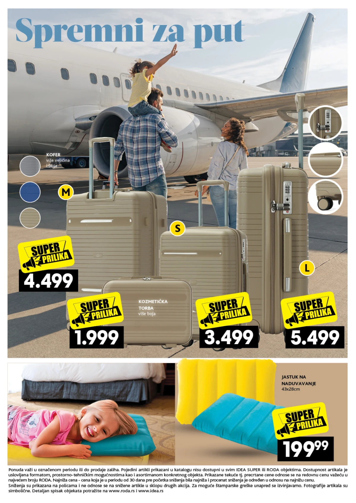 IDEA i RODA letnji katalog strana 36 – završna strana letnje ponude do 28.07.2026