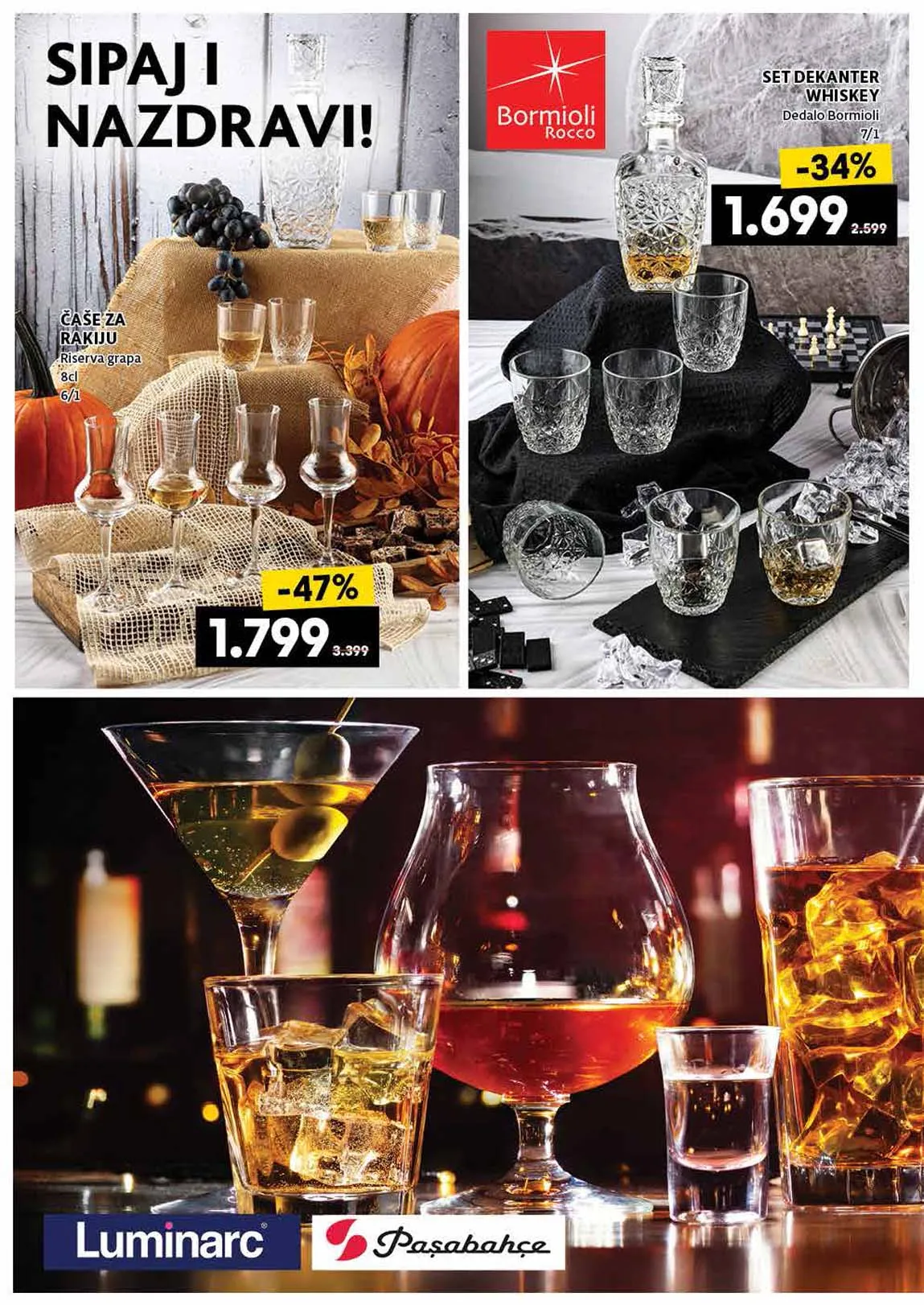 Idea i roda kataloška akcija vina sniženja