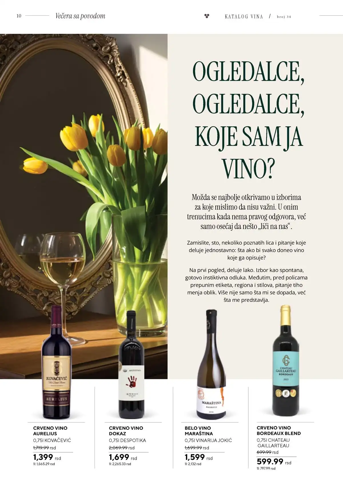 IDEA, Roda i Mercator katalog vina sniženja strana 10 Srbija