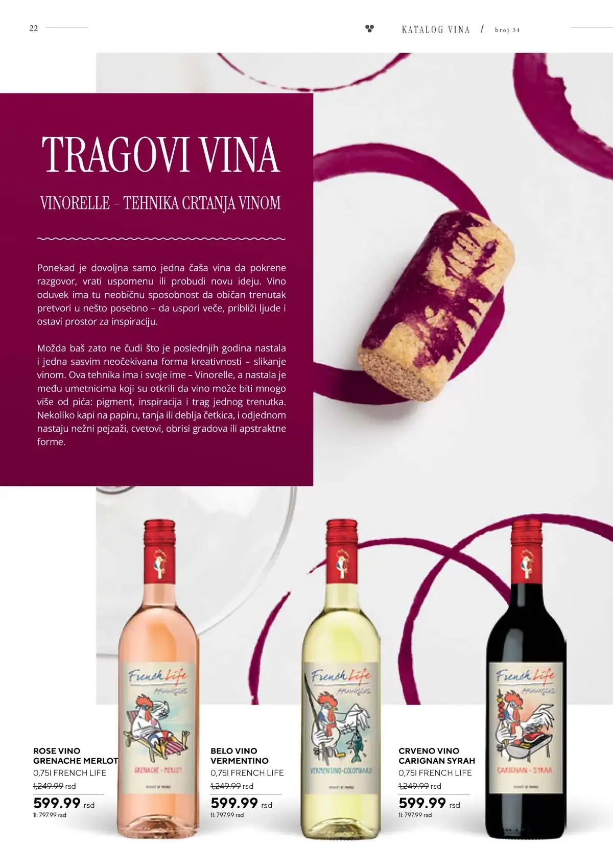 IDEA, Roda i Mercator katalog vina sniženja strana 22 Srbija