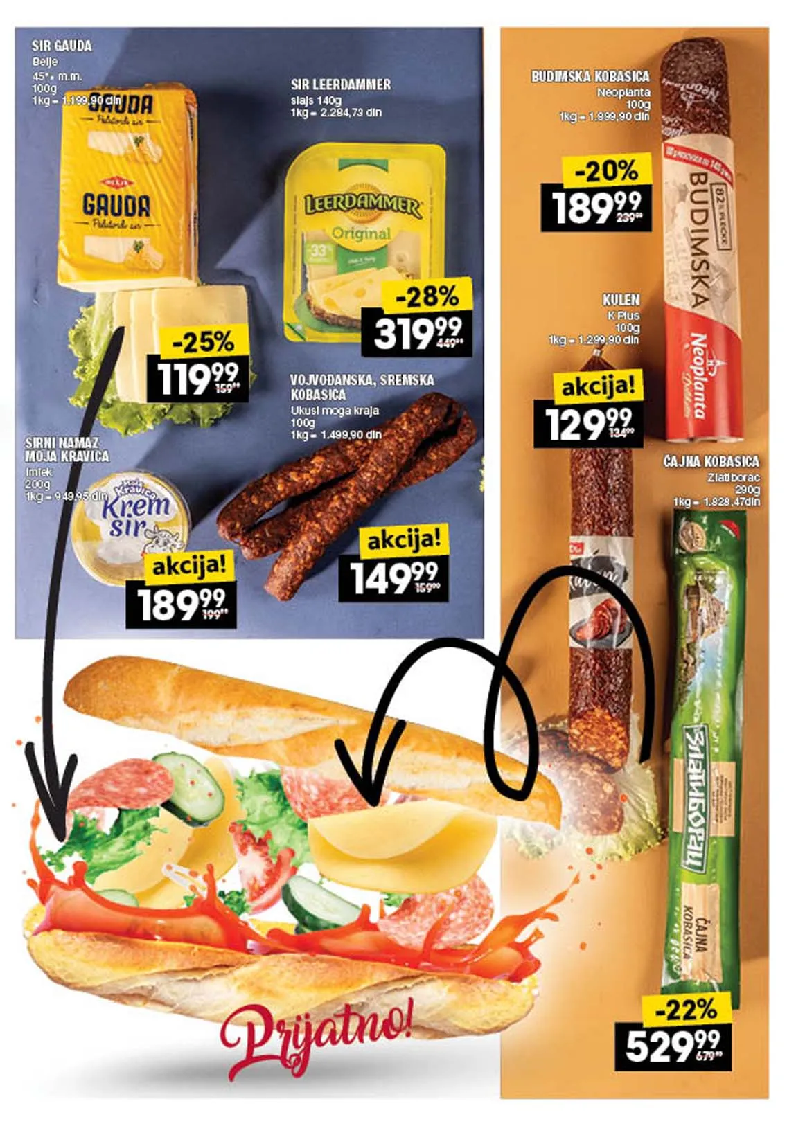 Idea i roda kataloška akcija vina sniženja
