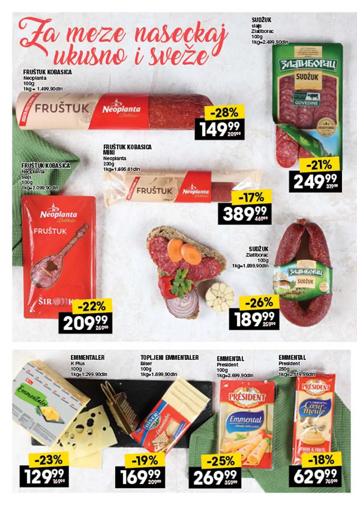 Idea i roda kataloška akcija vina sniženja