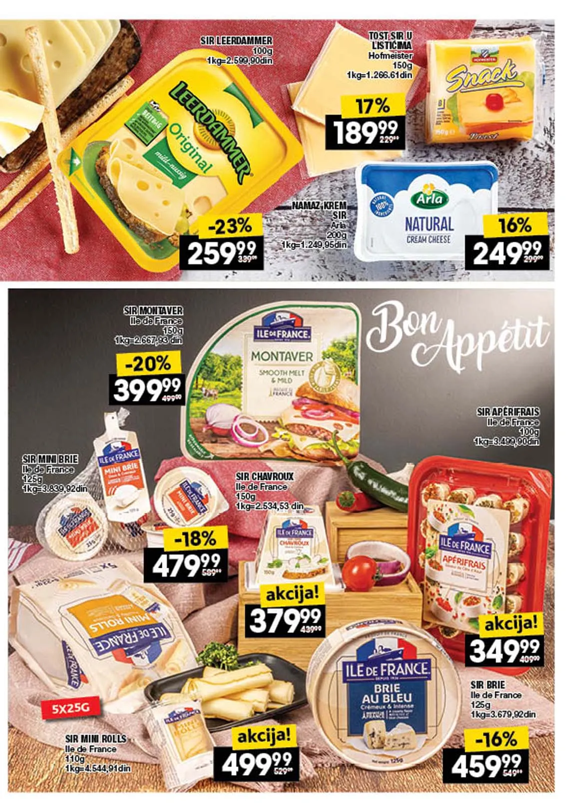 Idea i roda kataloška akcija vina sniženja