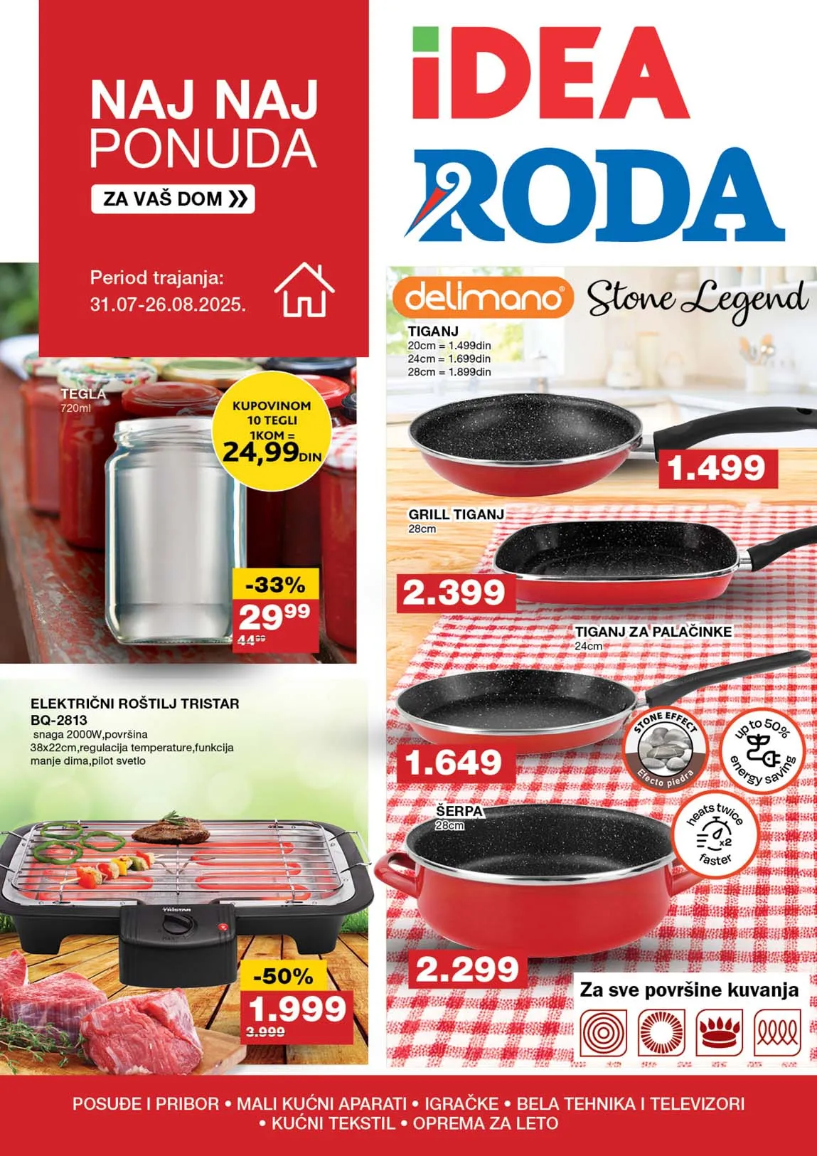 Idea i roda kataloška akcija vina sniženja
