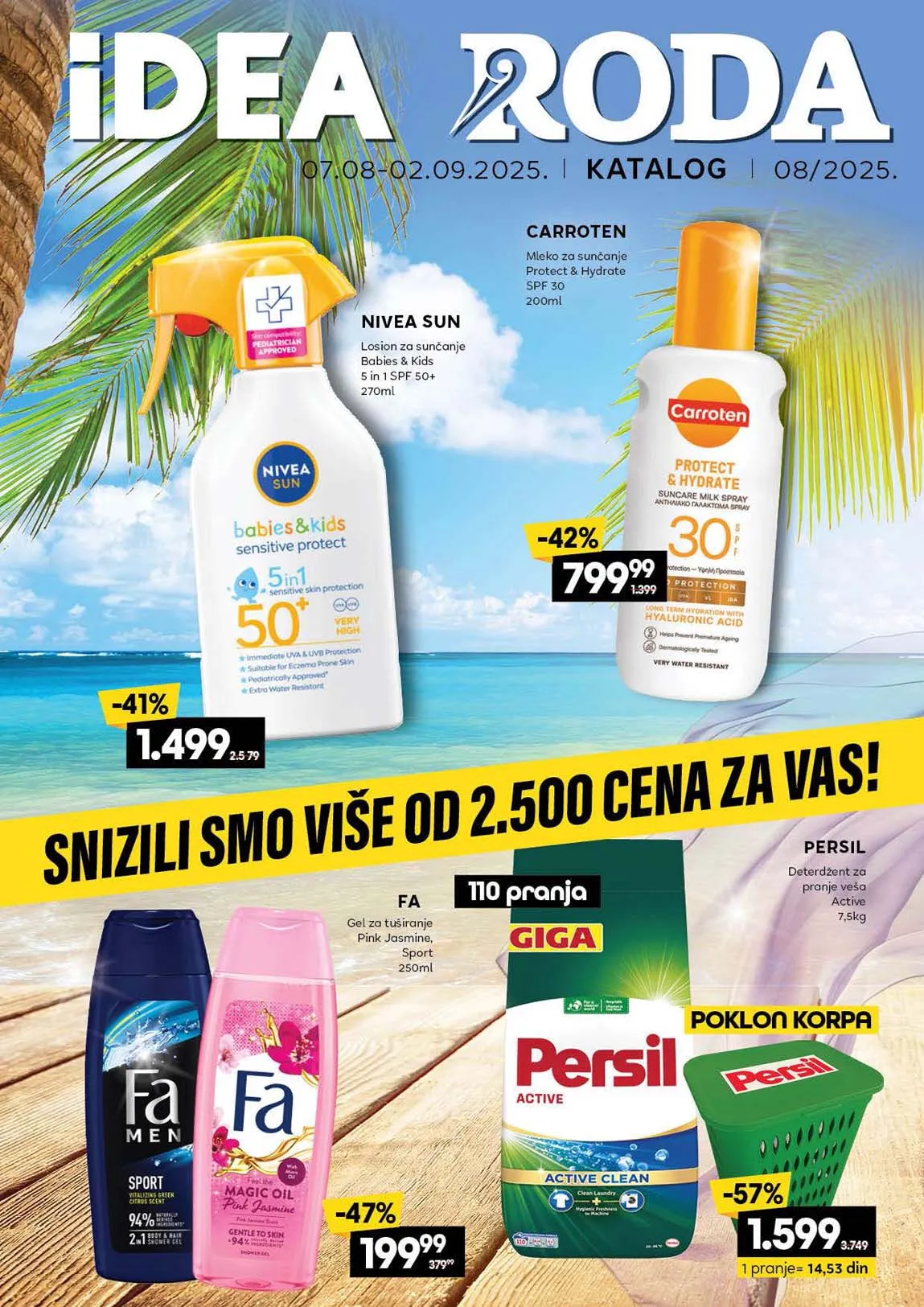 Idea kataloška akcija sniženja