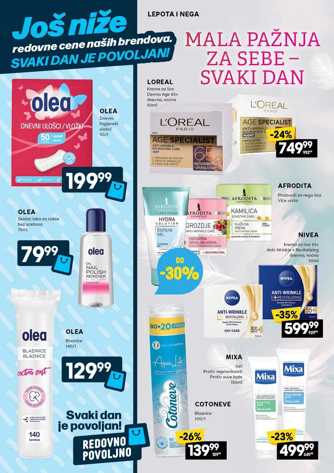 Idea kataloška akcija sniženja