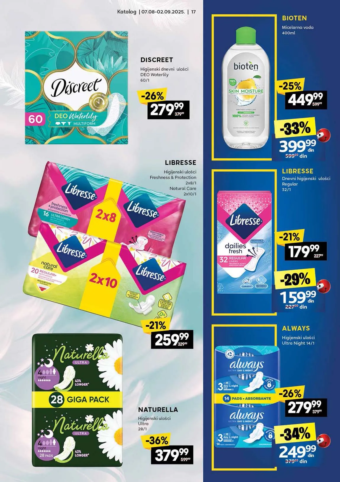 Idea kataloška akcija sniženja