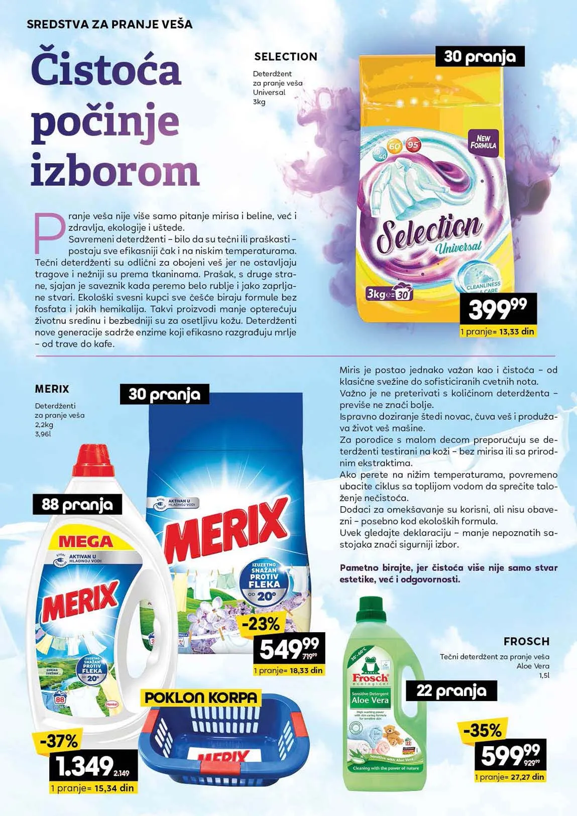 Idea kataloška akcija sniženja