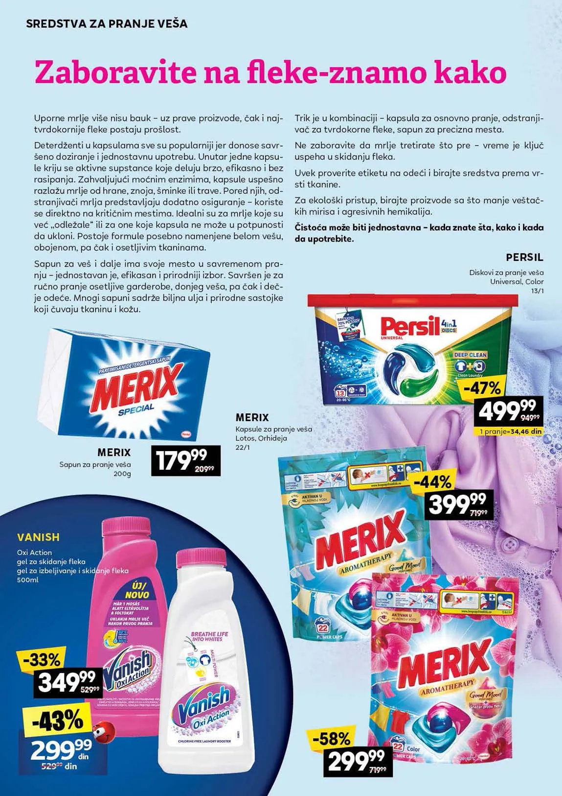 Idea kataloška akcija sniženja