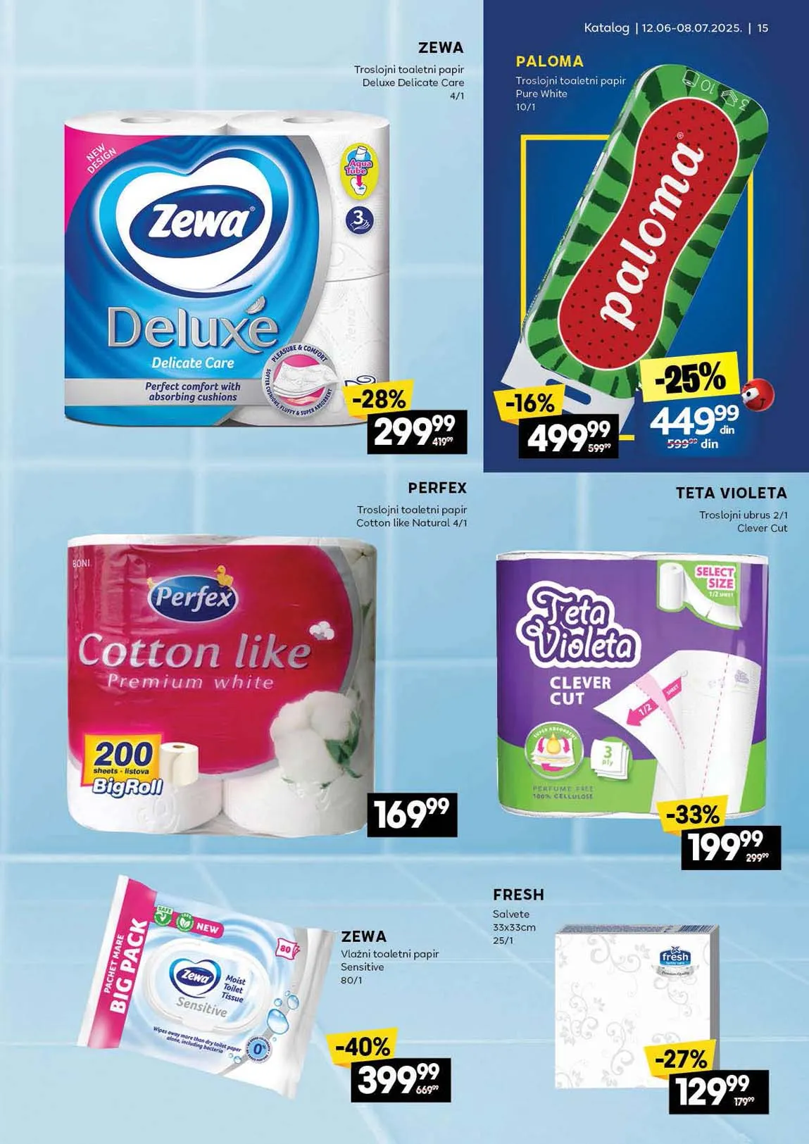 Idea kataloška akcija sniženja