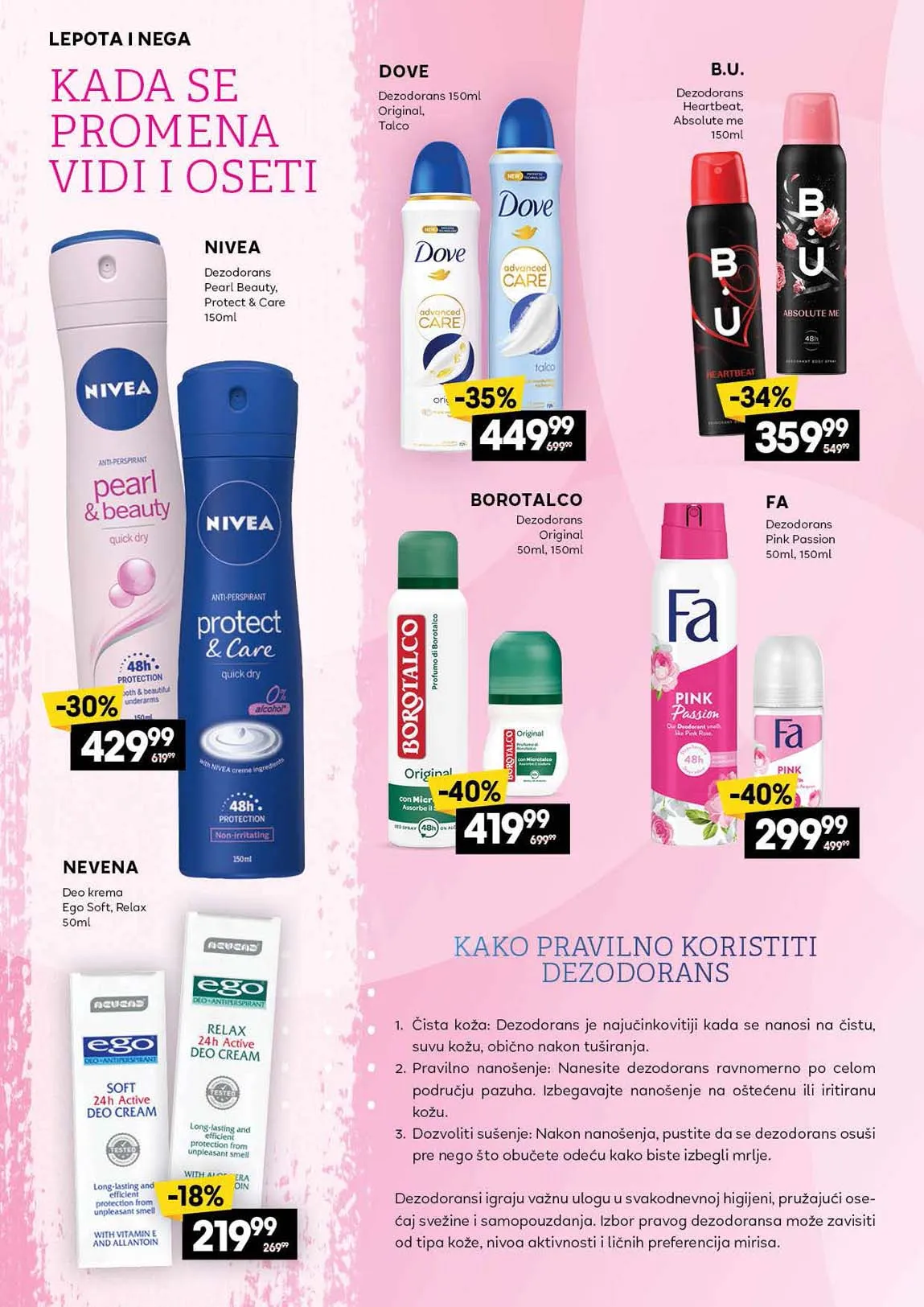 Idea kataloška akcija sniženja