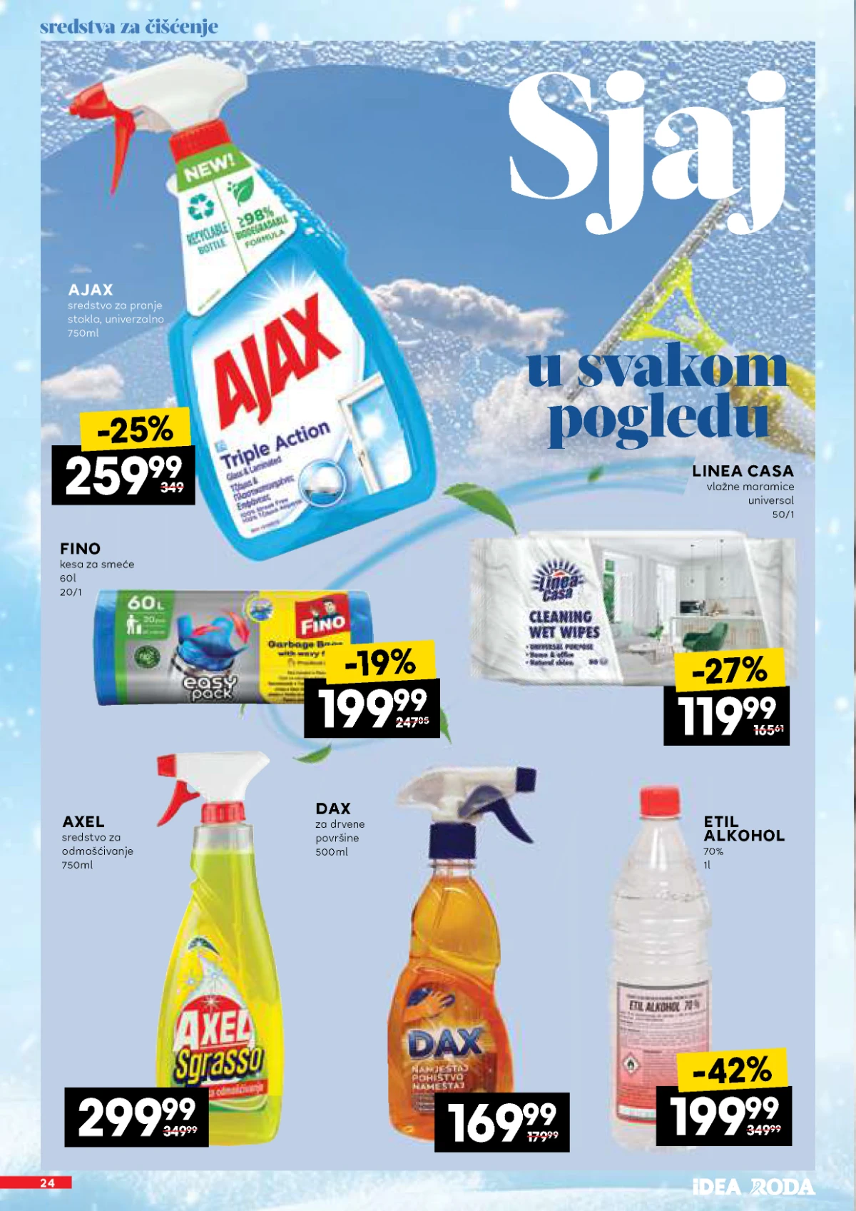 IDEA i RODA akcija do 38% do 09.06.2026. IDEA i RODA katalog do 38% do 09.06.2026.