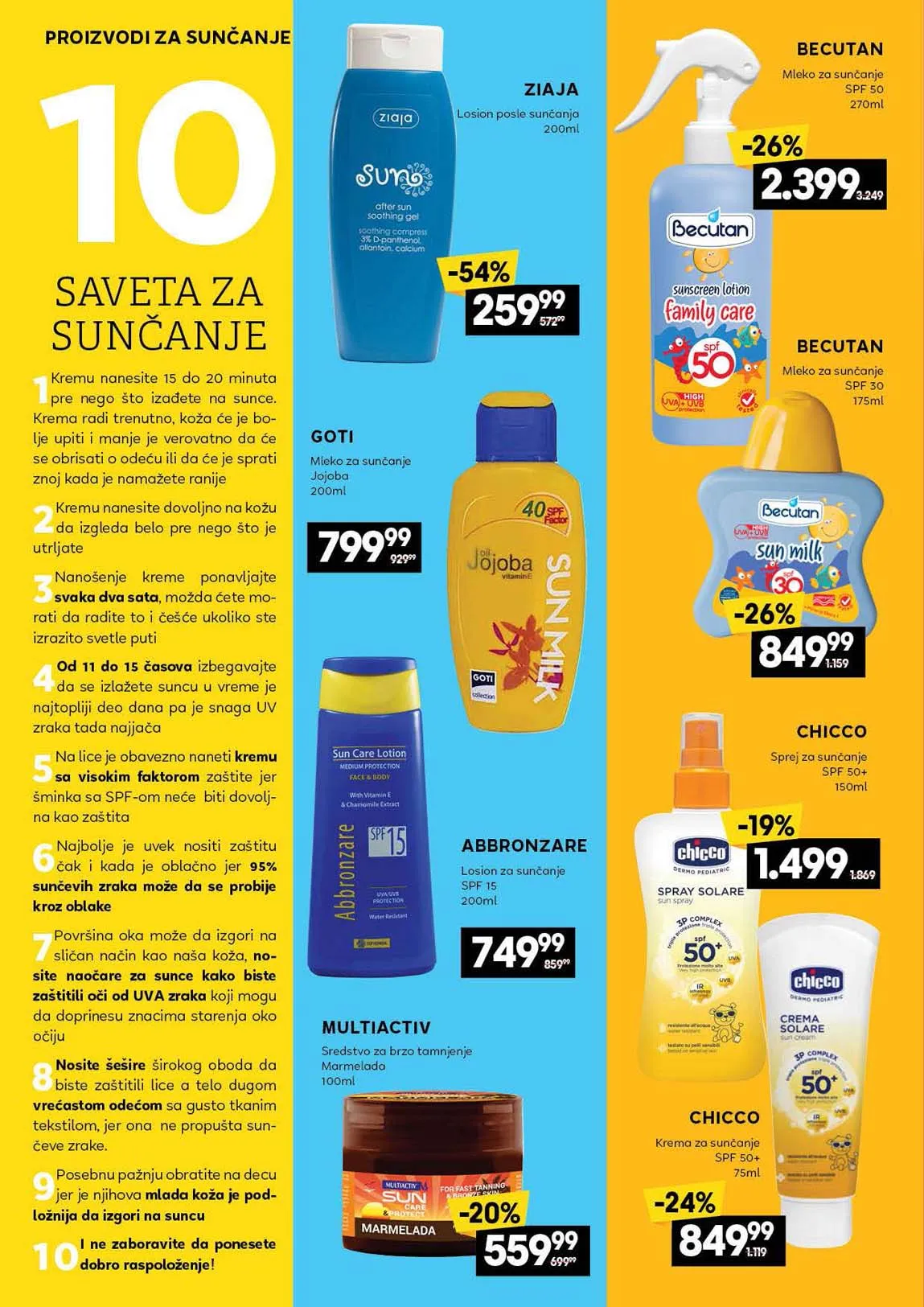 Idea kataloška akcija sniženja
