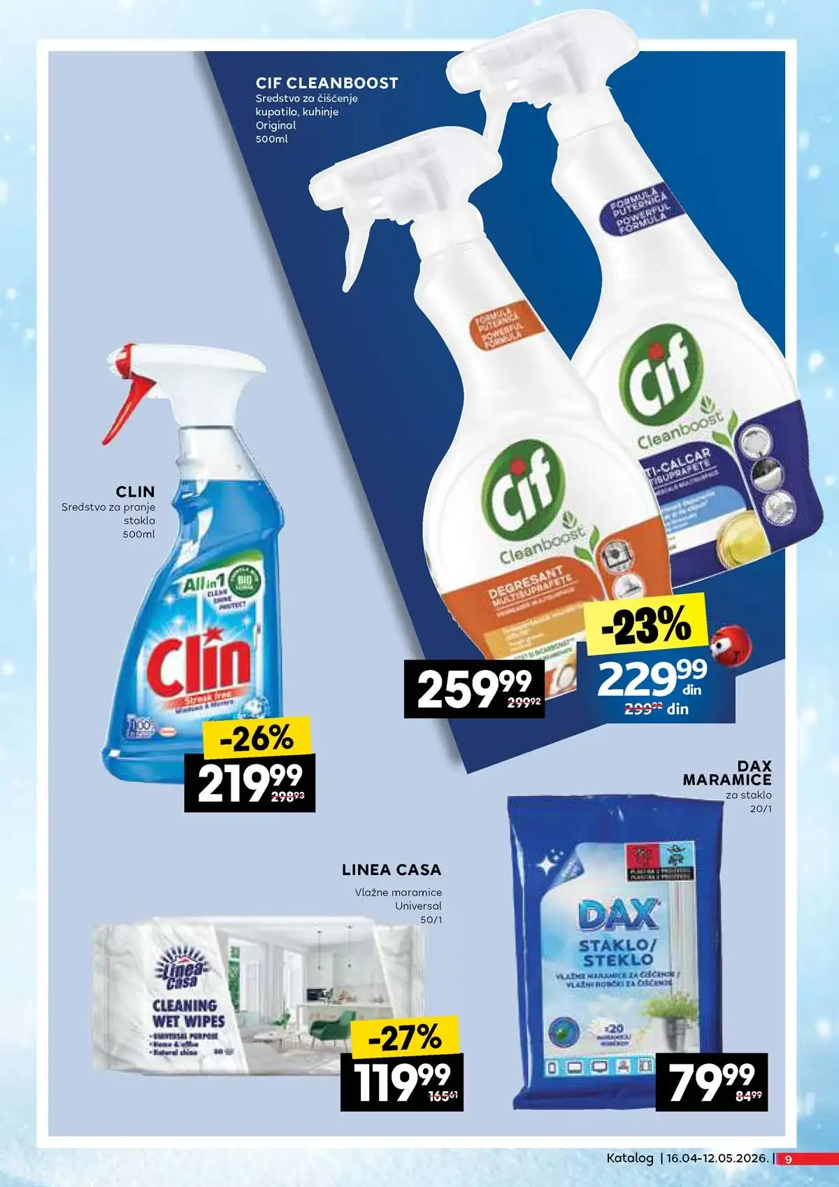 IDEA RODA akcija neprehrana sniženja do 50 posto proizvodi za domaćinstvo Srbija strana 9