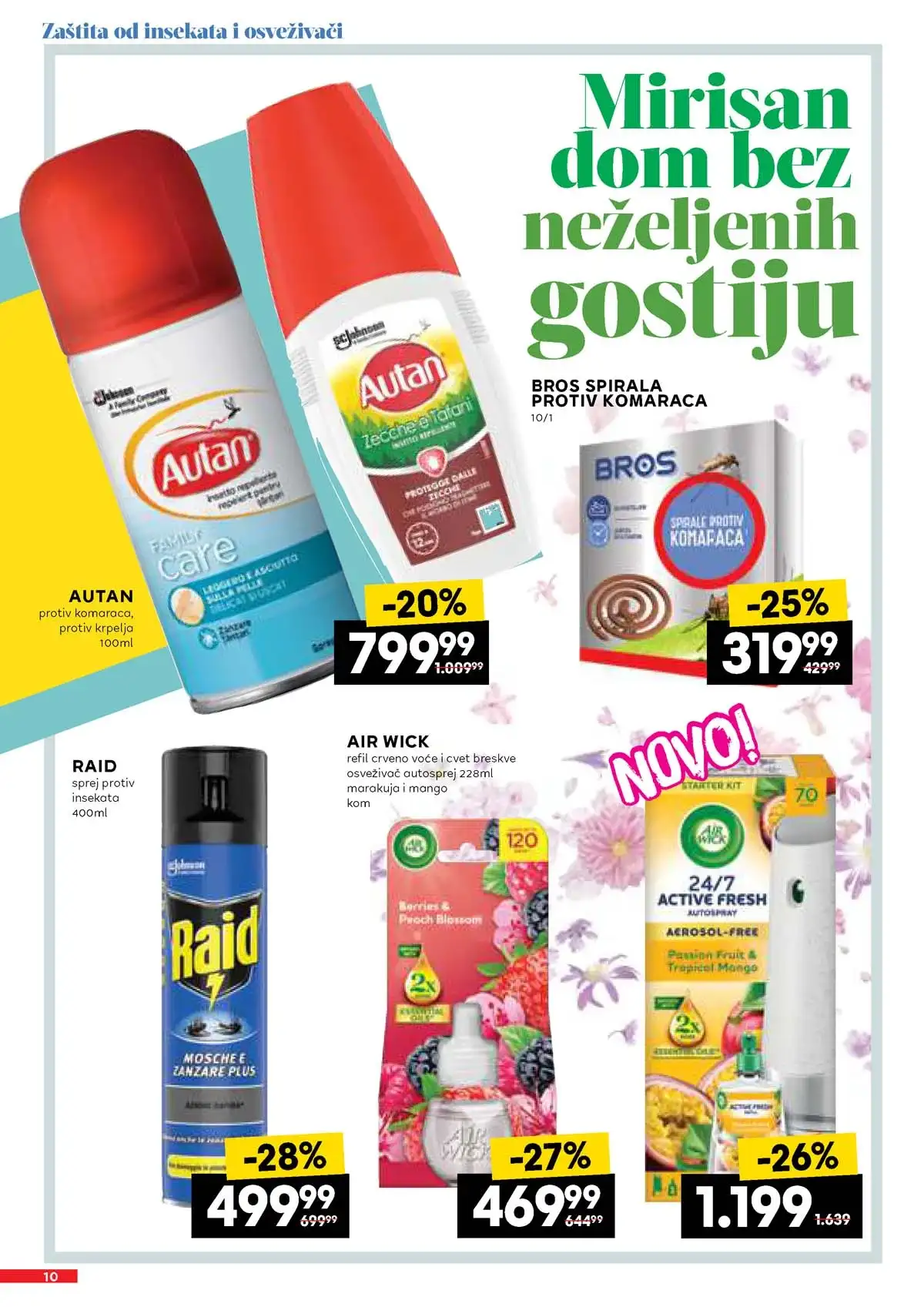 IDEA RODA akcija neprehrana sniženja do 50 posto proizvodi za domaćinstvo Srbija strana 10