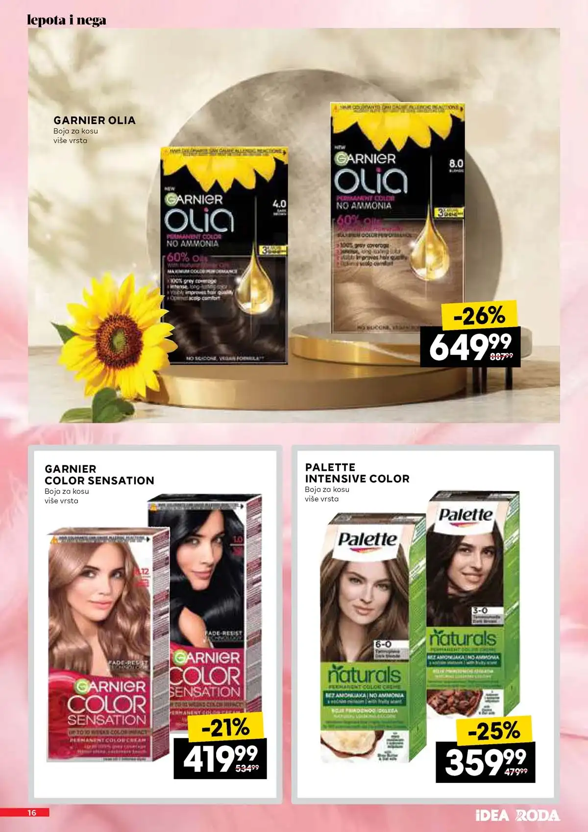 IDEA RODA akcija neprehrana sniženja do 50 posto proizvodi za domaćinstvo Srbija strana 16