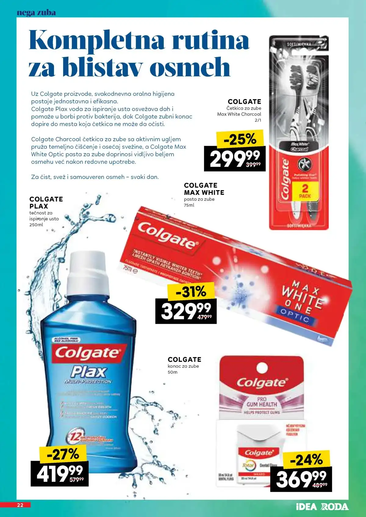 IDEA RODA akcija neprehrana sniženja do 50 posto proizvodi za domaćinstvo Srbija strana 22