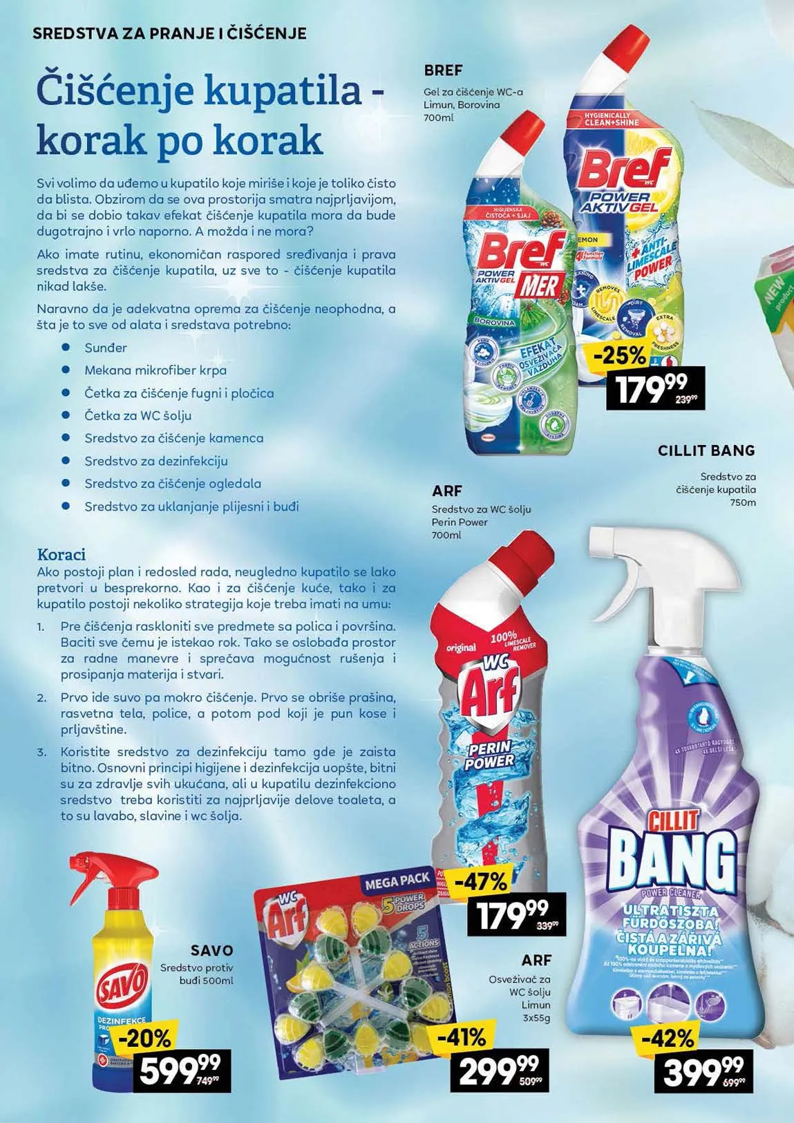 Idea kataloška akcija sniženja