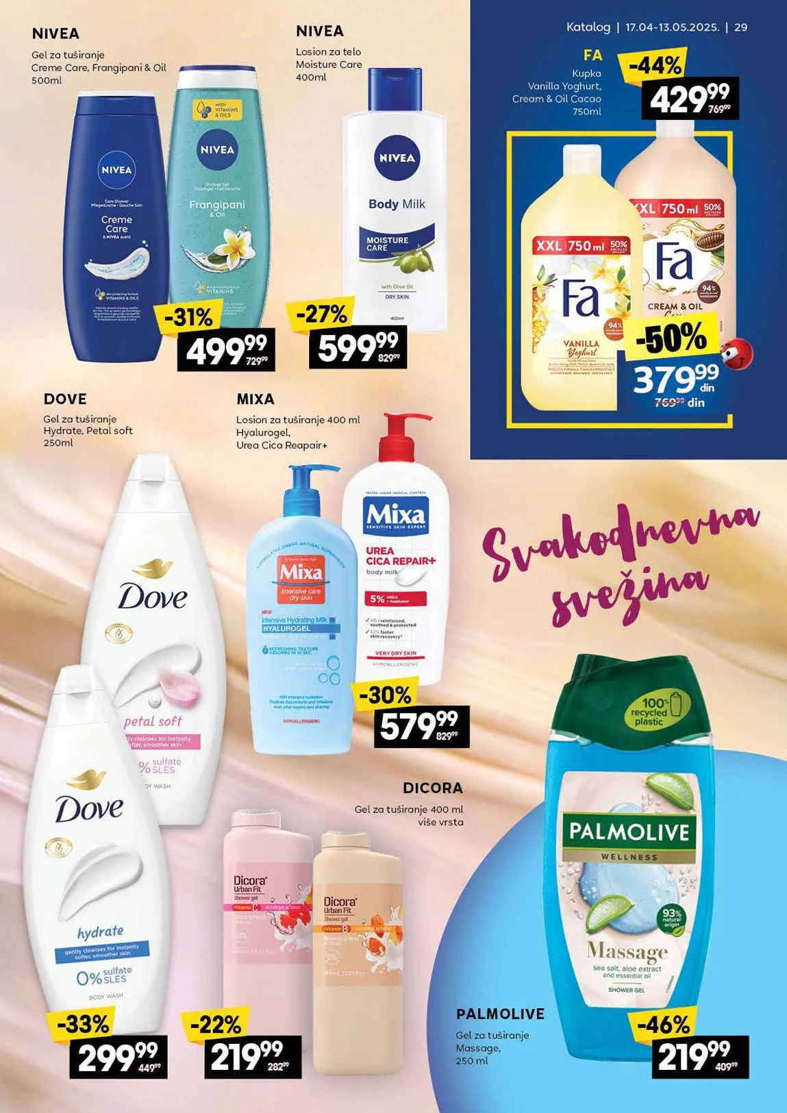 Idea kataloška akcija sniženja