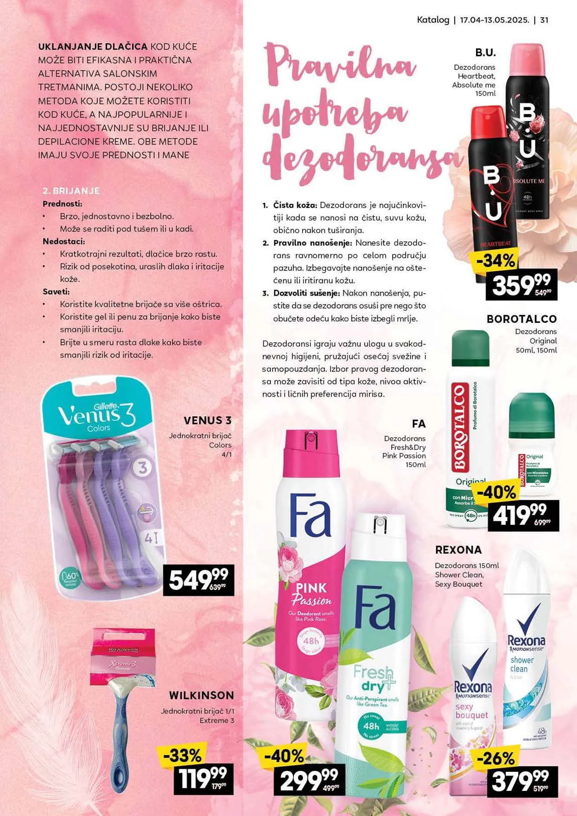 Idea kataloška akcija sniženja