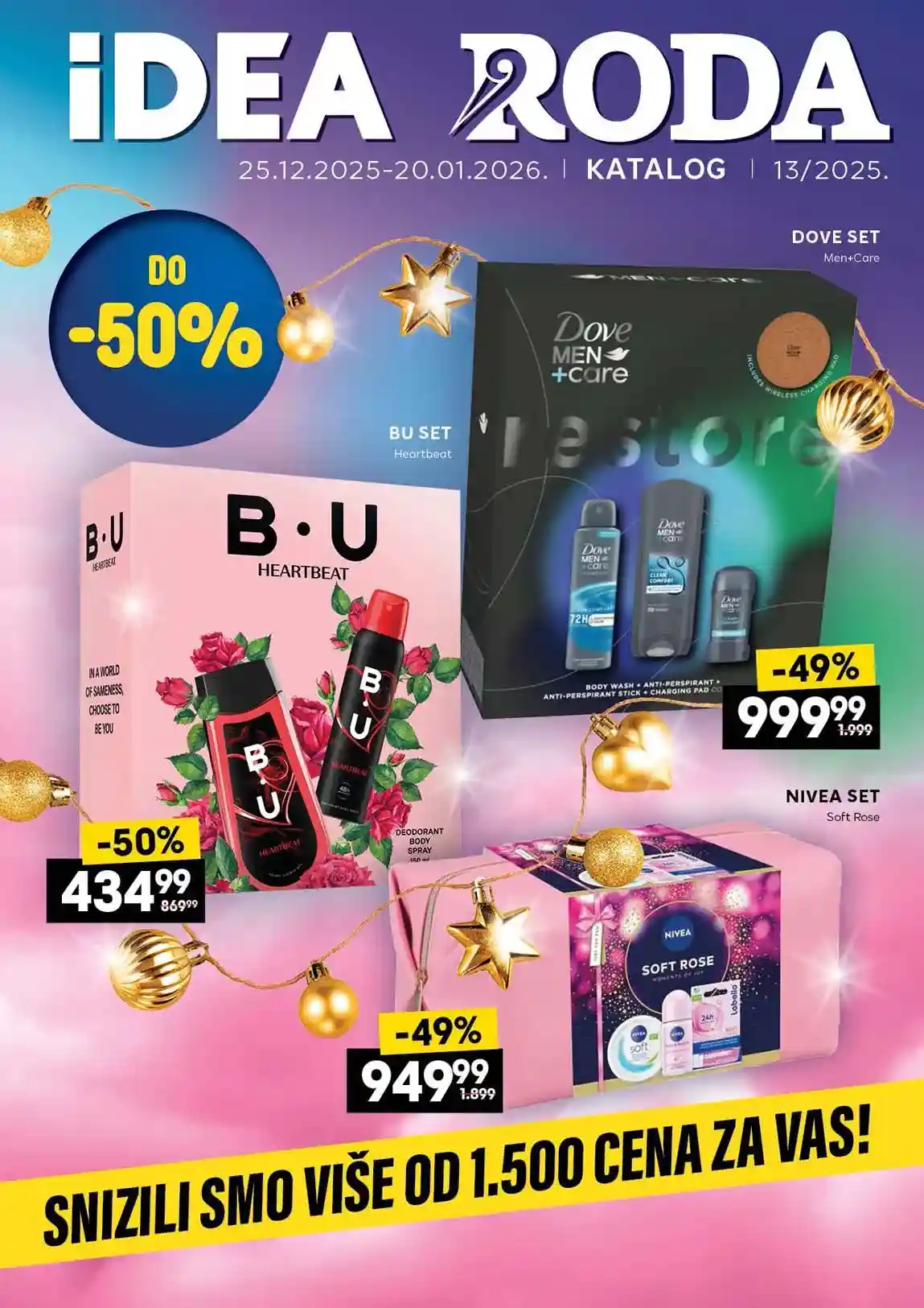 Idea akcija kataloška akcija sniženja