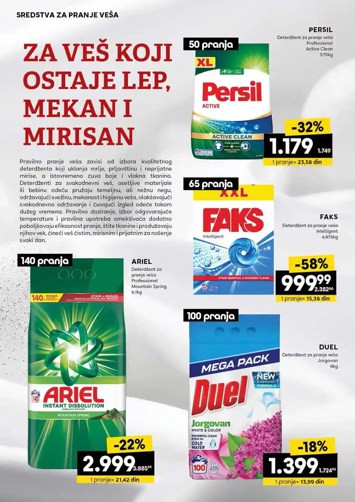 Idea akcija kataloška akcija sniženja