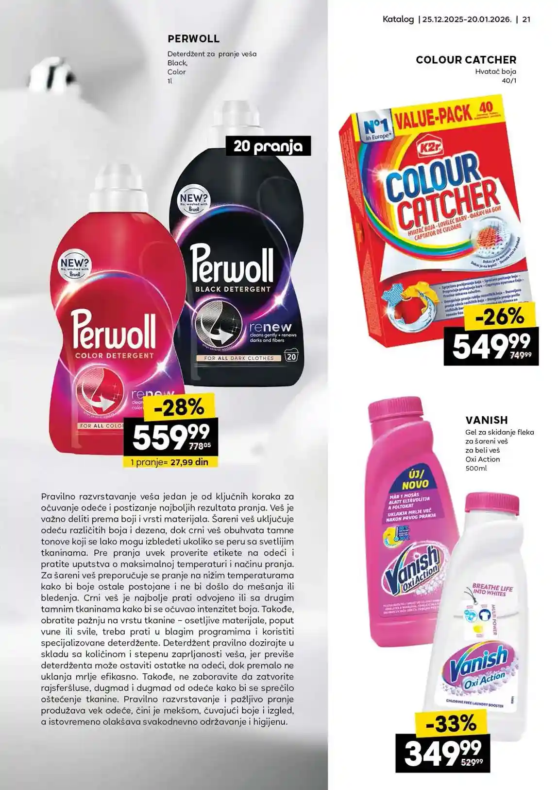 Idea akcija kataloška akcija sniženja