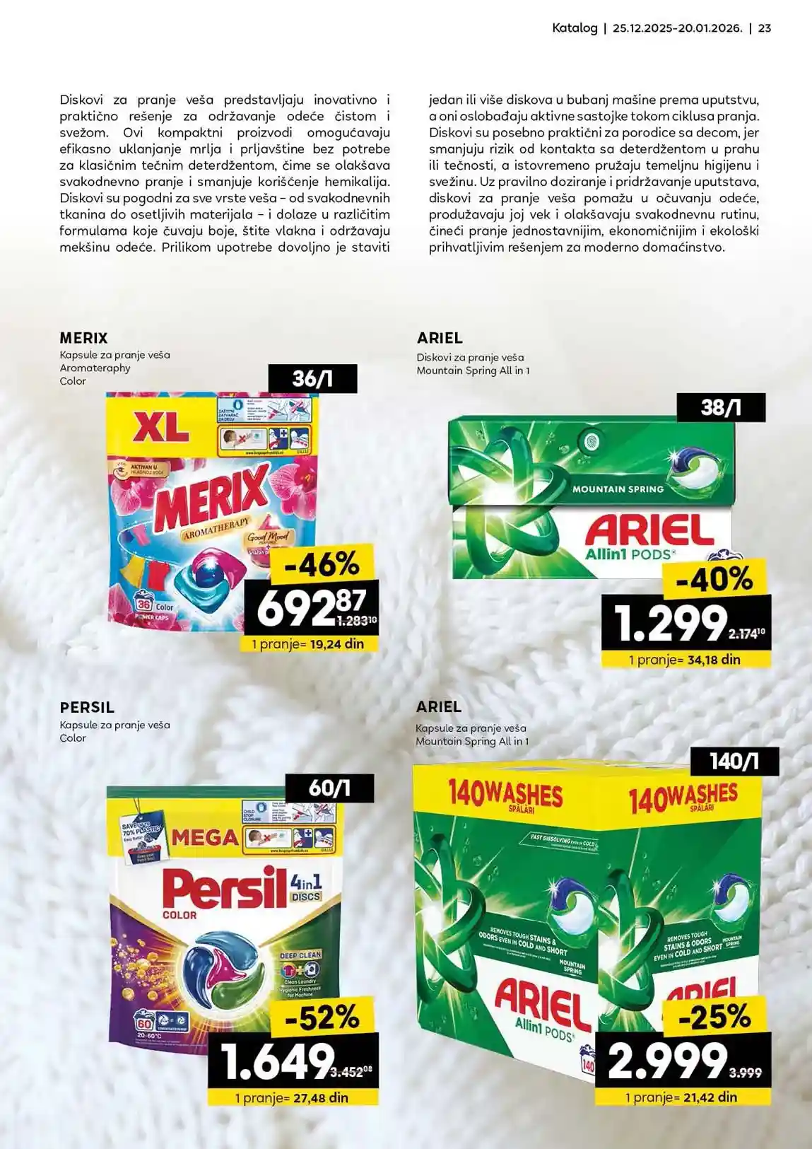 Idea akcija kataloška akcija sniženja