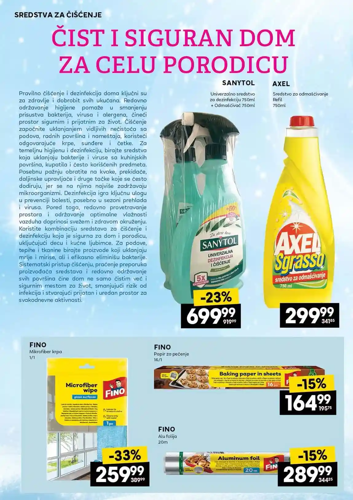 Idea akcija kataloška akcija sniženja