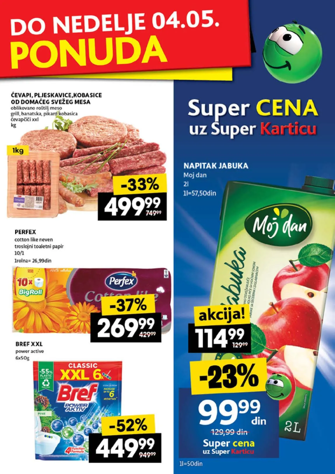 Idea kataloška akcija sniženja