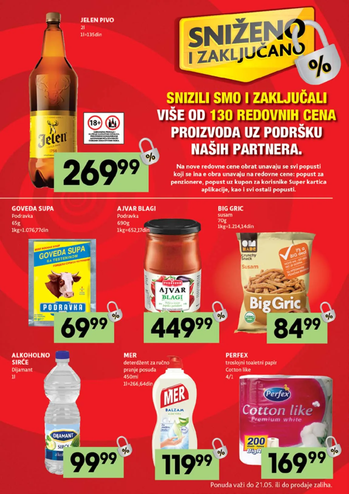 Idea kataloška akcija sniženja