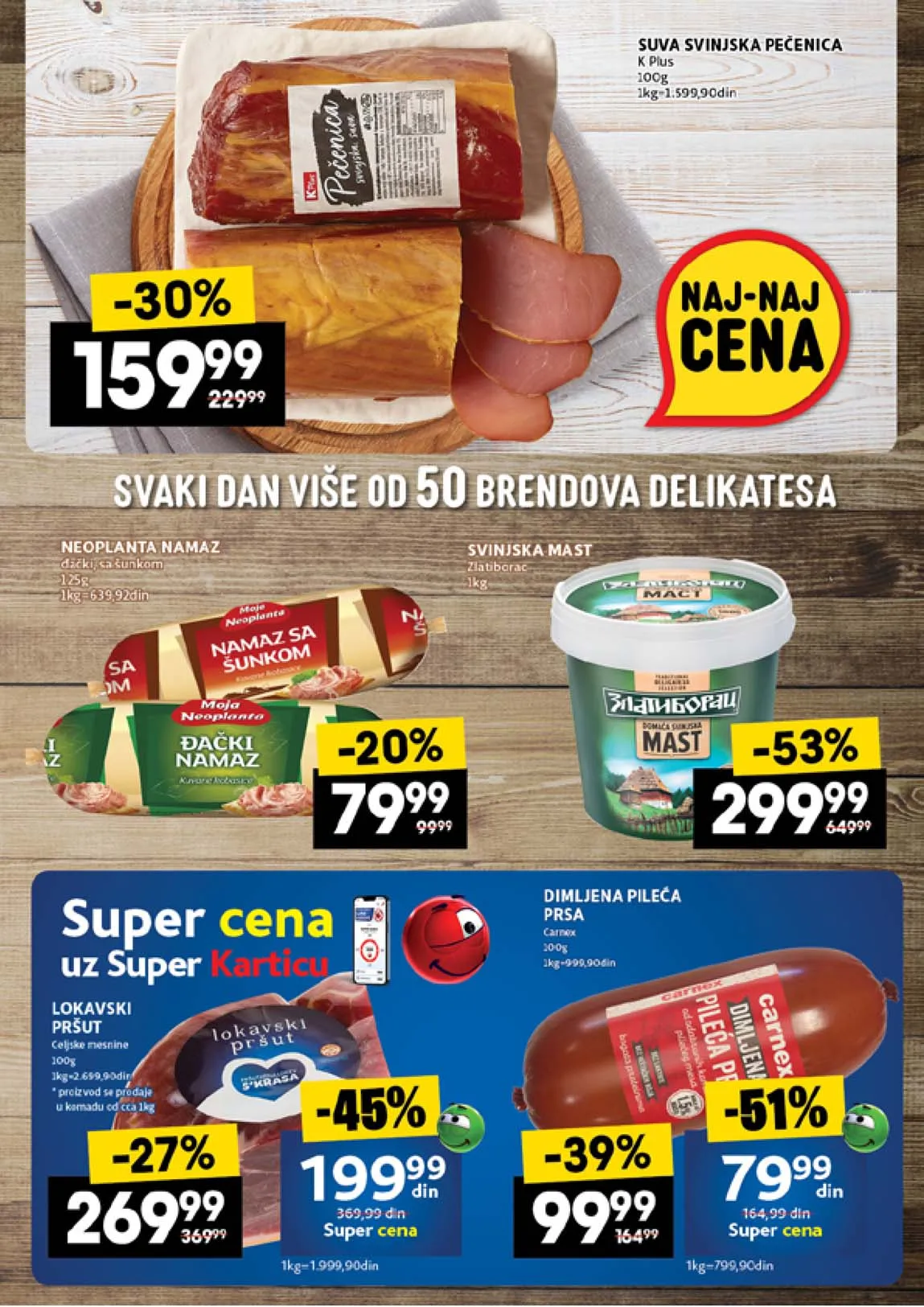 Idea kataloška akcija sniženja