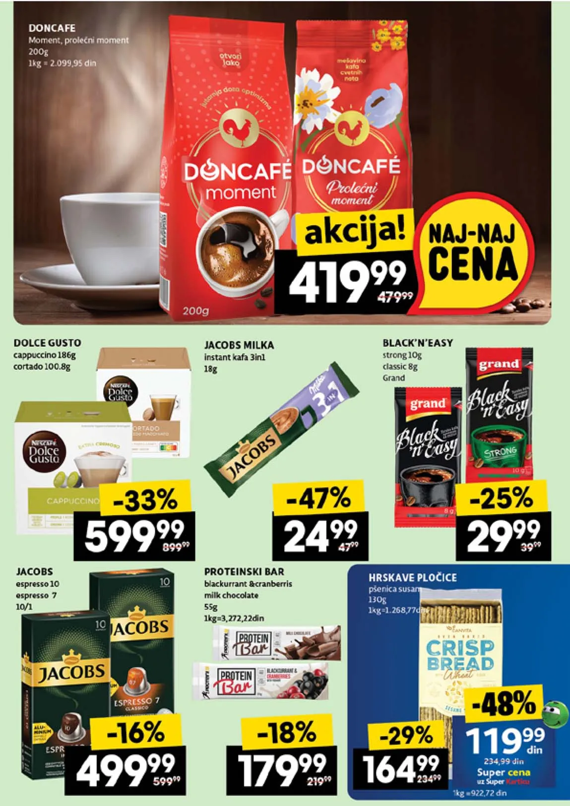 Idea kataloška akcija sniženja