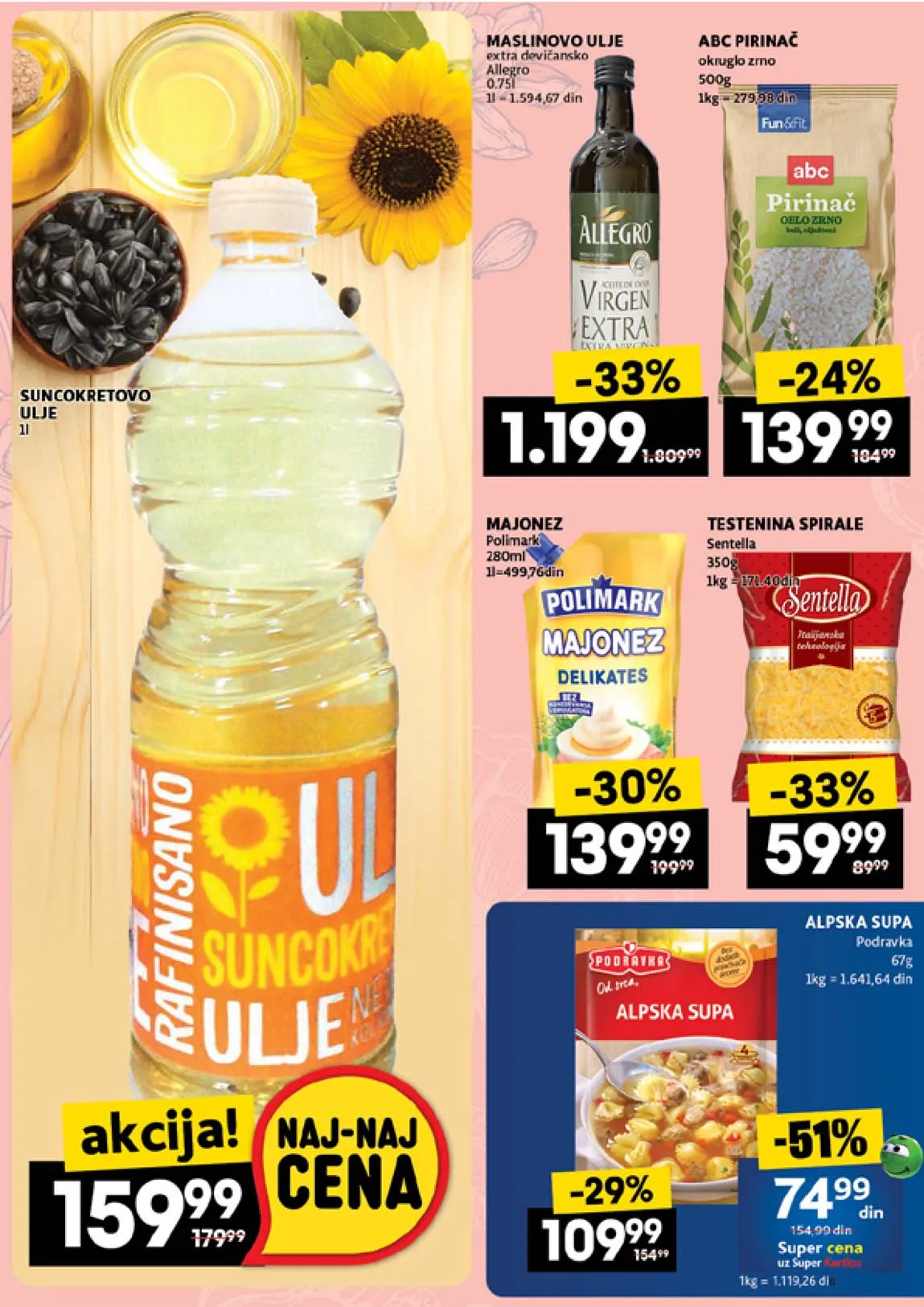 Idea kataloška akcija sniženja