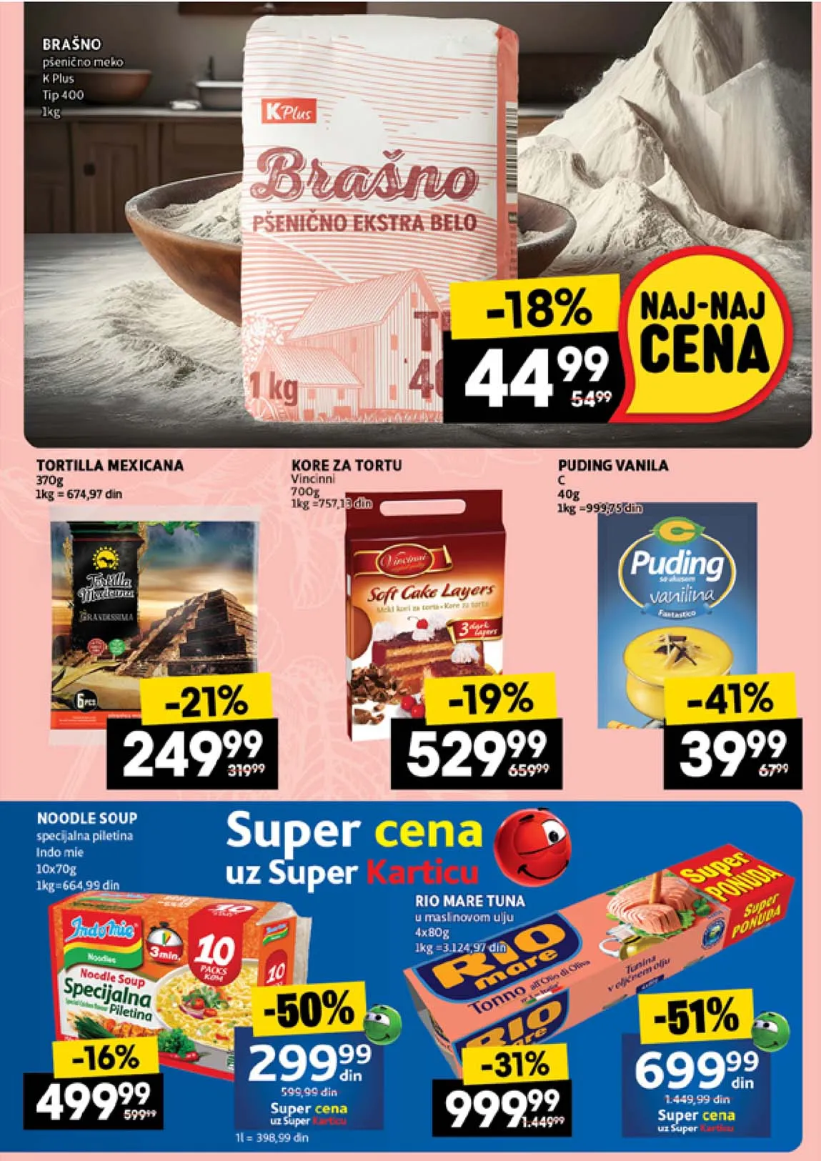 Idea kataloška akcija sniženja