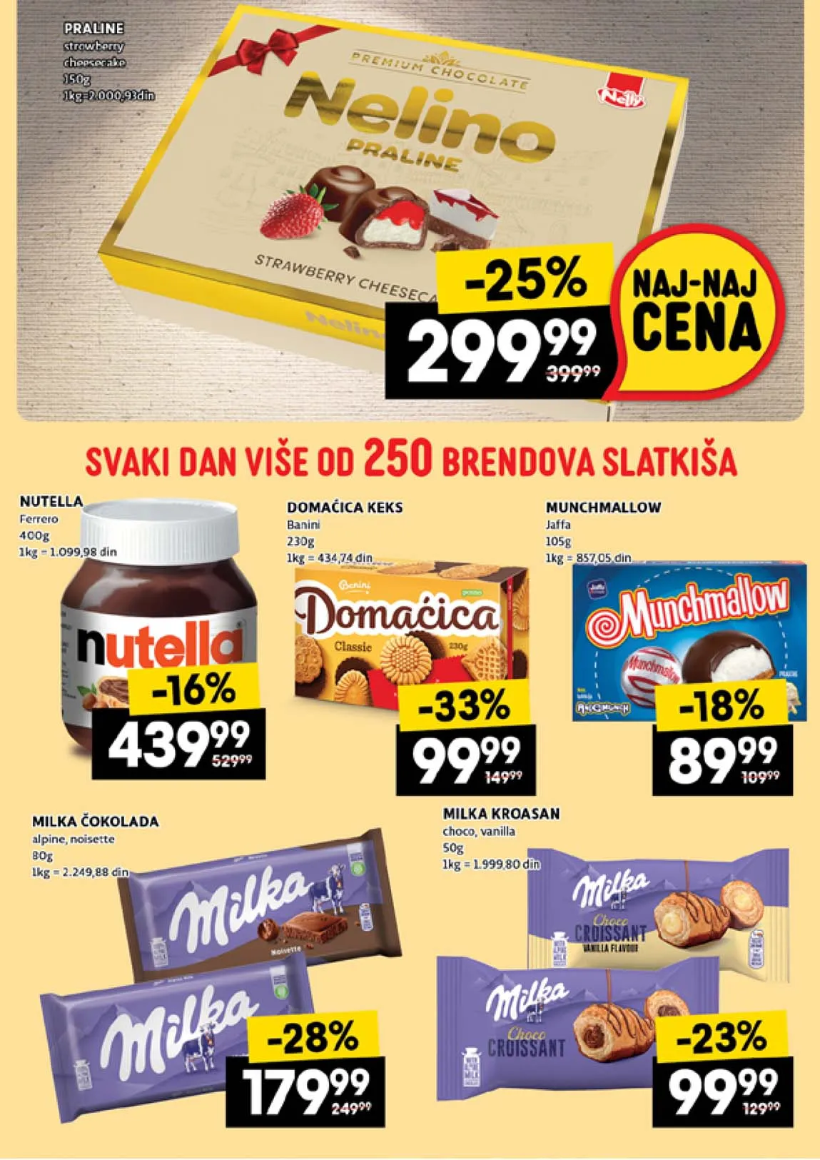 Idea kataloška akcija sniženja