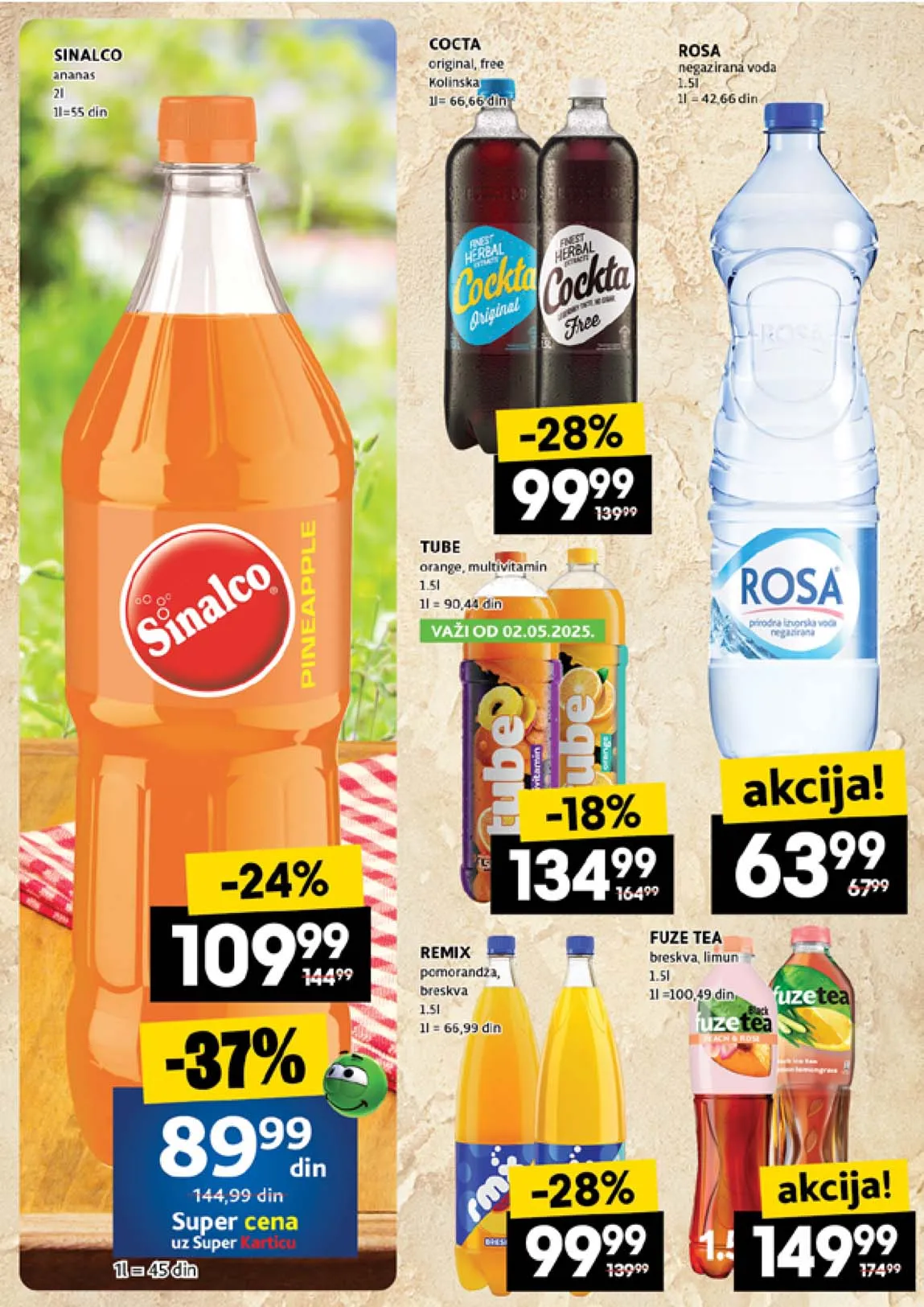Idea kataloška akcija sniženja