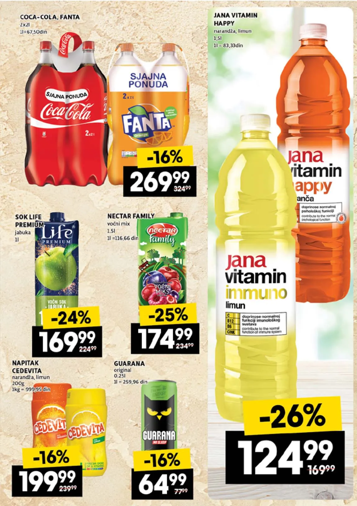 Idea kataloška akcija sniženja